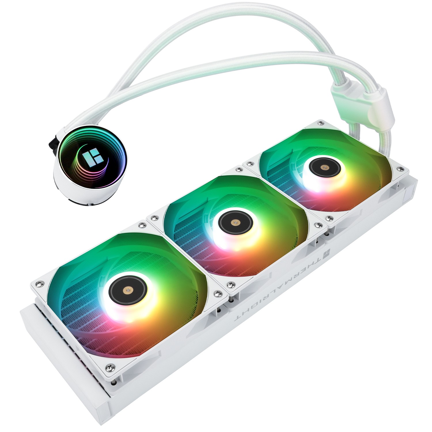 Thermalright Frozen Notte V2 360mm ARGB CPU Cooler AIO Liquid (White) - additional product image 2
