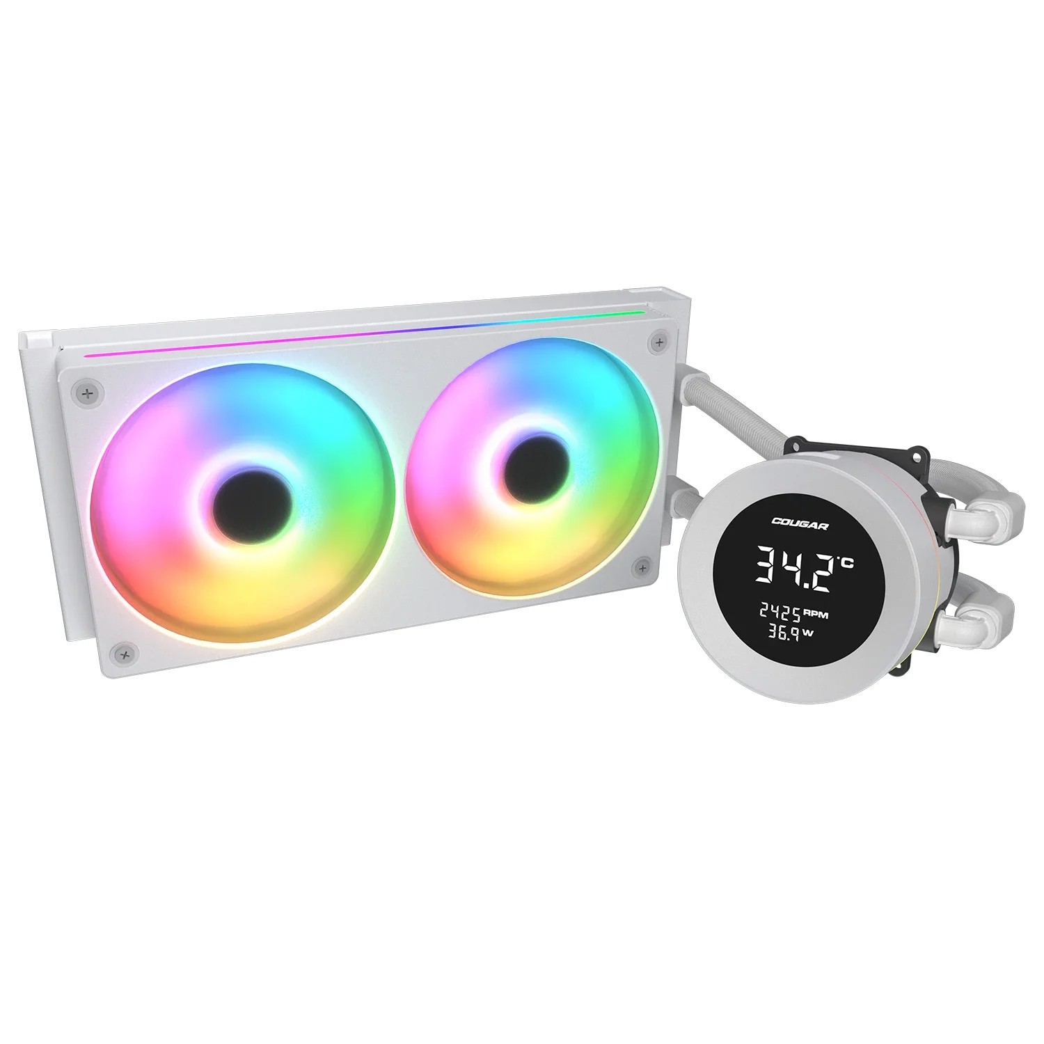 Cougar Liquid cooling Poseidon Vistek ARGB 240 (White) - COUGAR product image