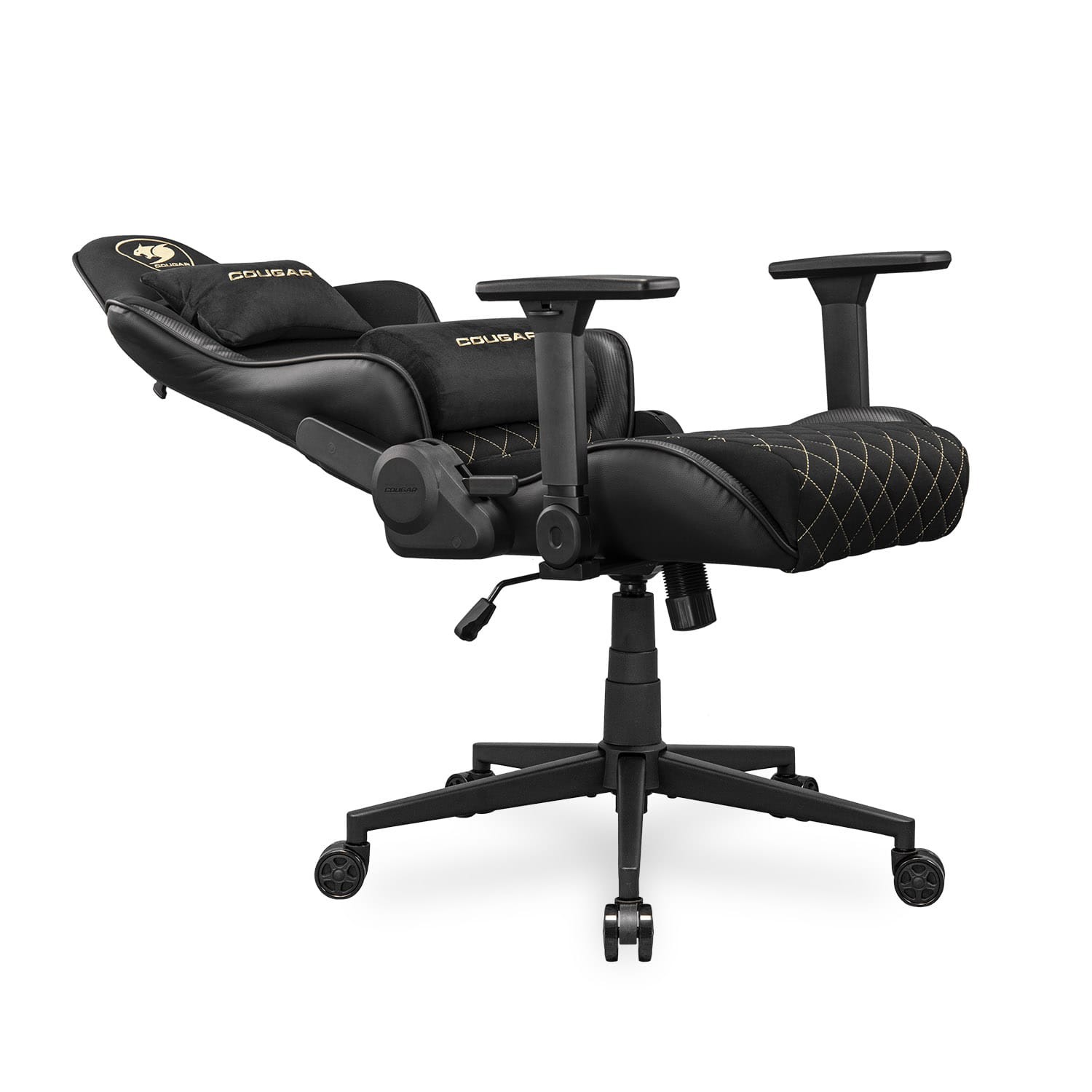 Cougar Armor One V2 Fabric Gaming Chair (Gold & Black | 4D Armrests) - additional product image 8