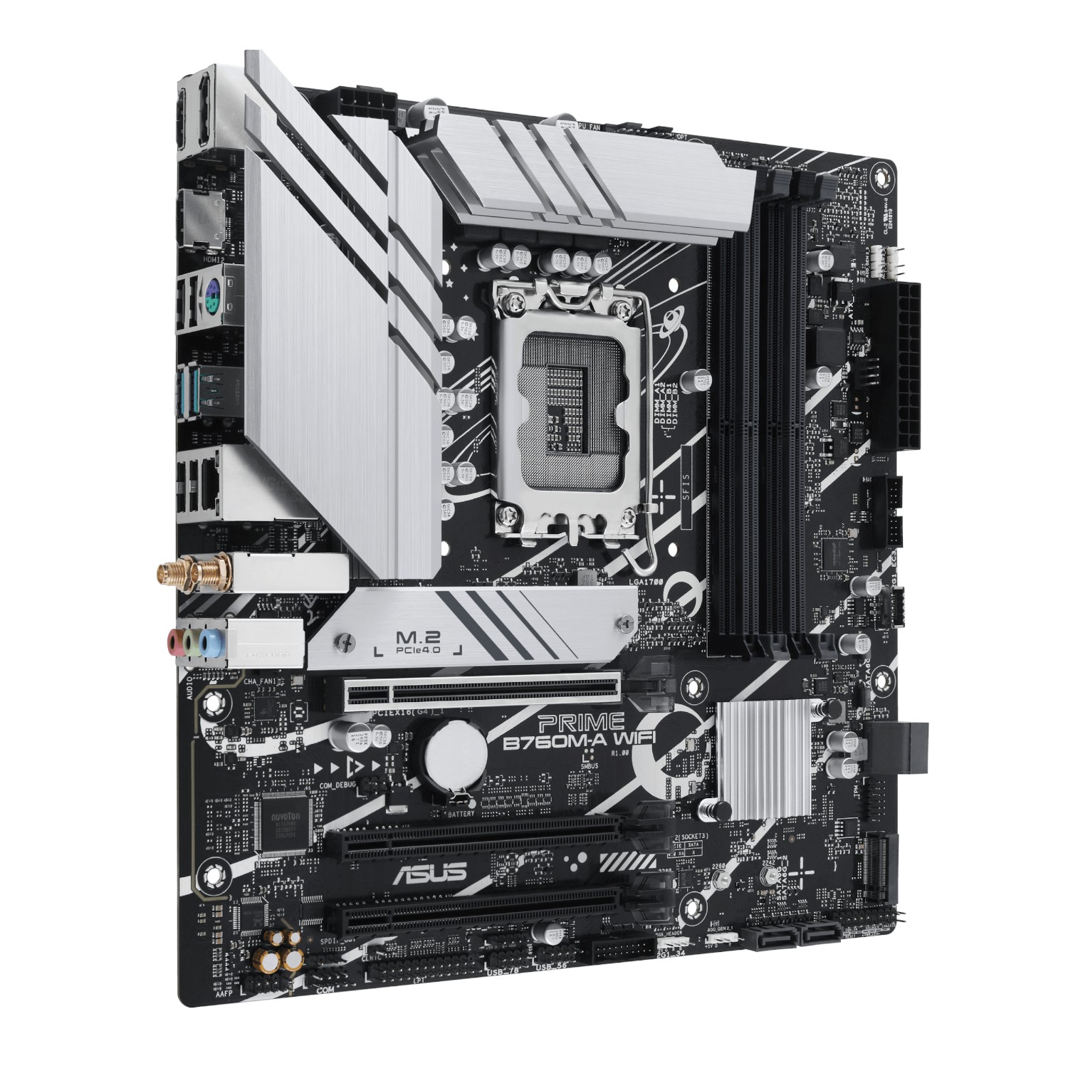 Asus PRIME B760M-A WIFI Intel LGA1700 M-ATX Motherboard - additional product image 3