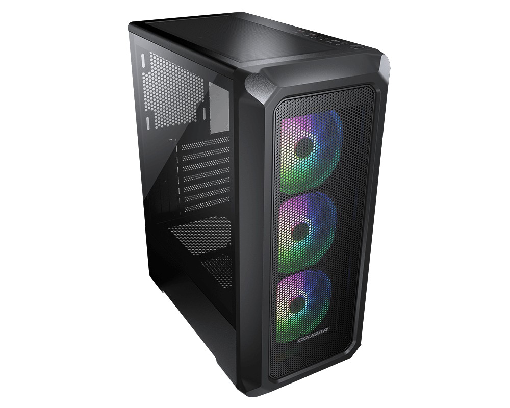 Cougar Archon 2 Mesh RGB Mid Tower PC Case (Black | 3 ARGB Fans | ATX) - additional product image 3