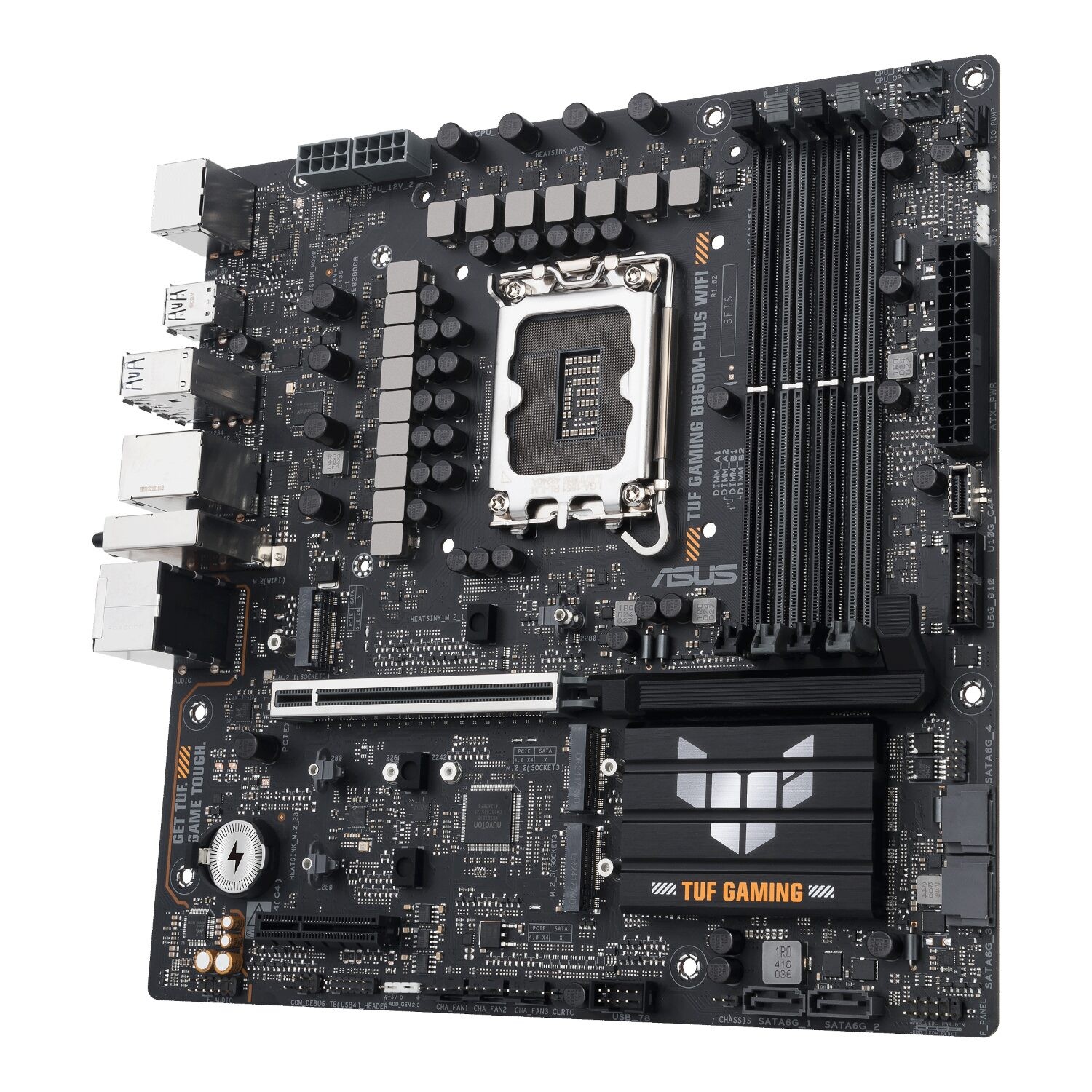 Asus TUF Gaming B860M-Plus Wi-Fi M-ATX Motherboard – Intel LGA1851, DDR5, PCIe 5.0. Wi-Fi 7 - additional product image 3