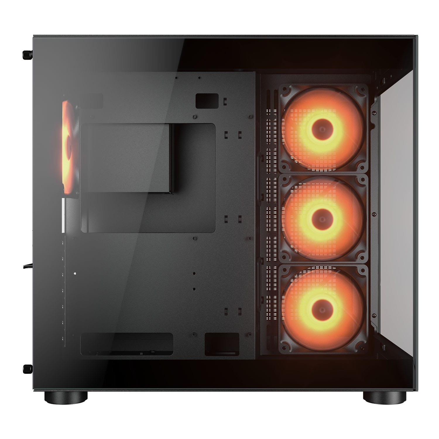 Cougar FV150 RGB Mid Tower Dual Chamber PC Case (4 ARGB Fans | ATX) - additional product image 6
