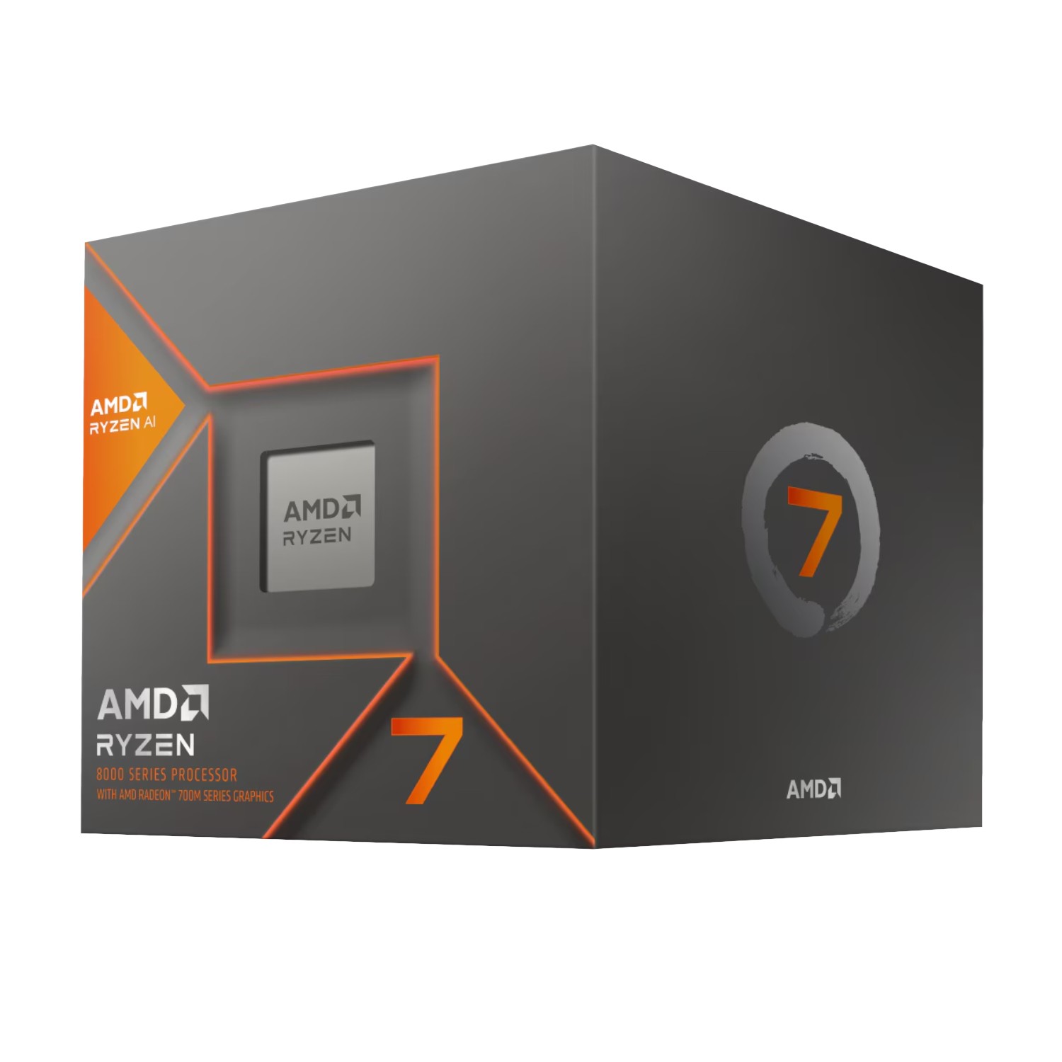 AMD Ryzen 7 8700G AM5 8-Core 4.1GHz CPU with Ryzen AI - AMD product image