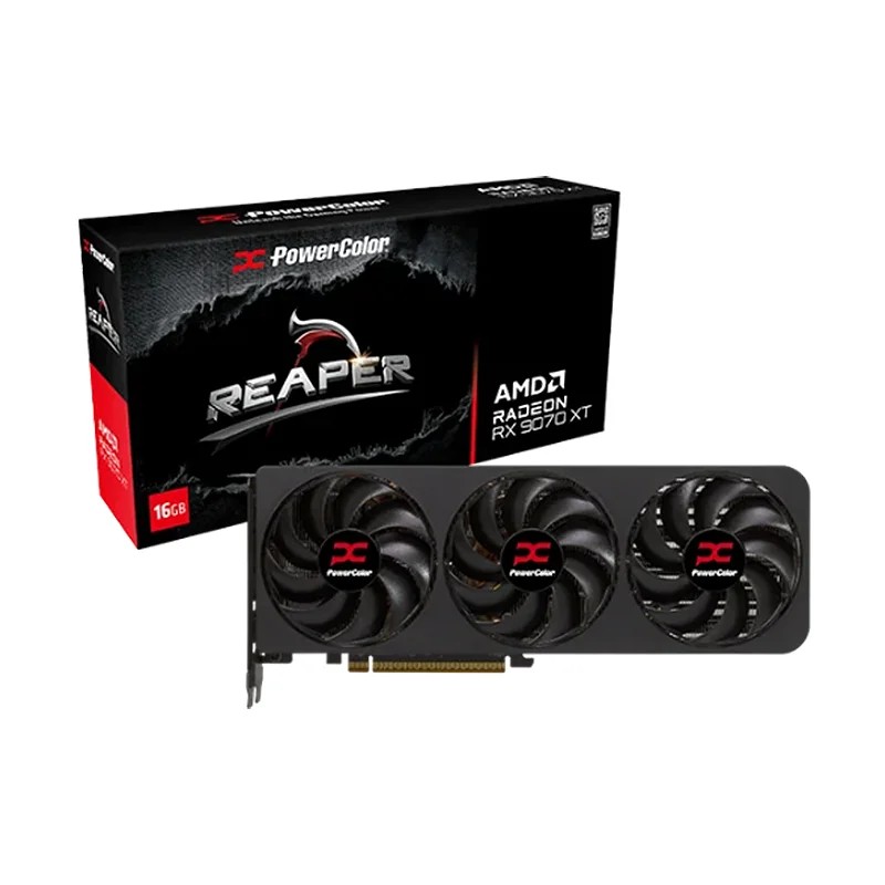 PowerColor Reaper AMD Radeon™ RX 9070 XT 16GB GDDR6 - POWERCOLOR product image