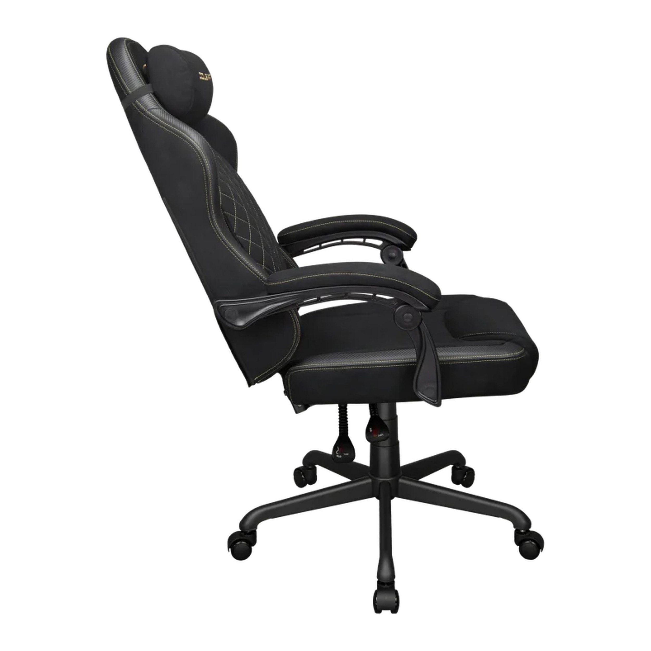 Cougar Fusion EX Fabric Gaming Chair (Gold & Black | 120kg | Dynamic Linkage Armrests) - additional product image 9