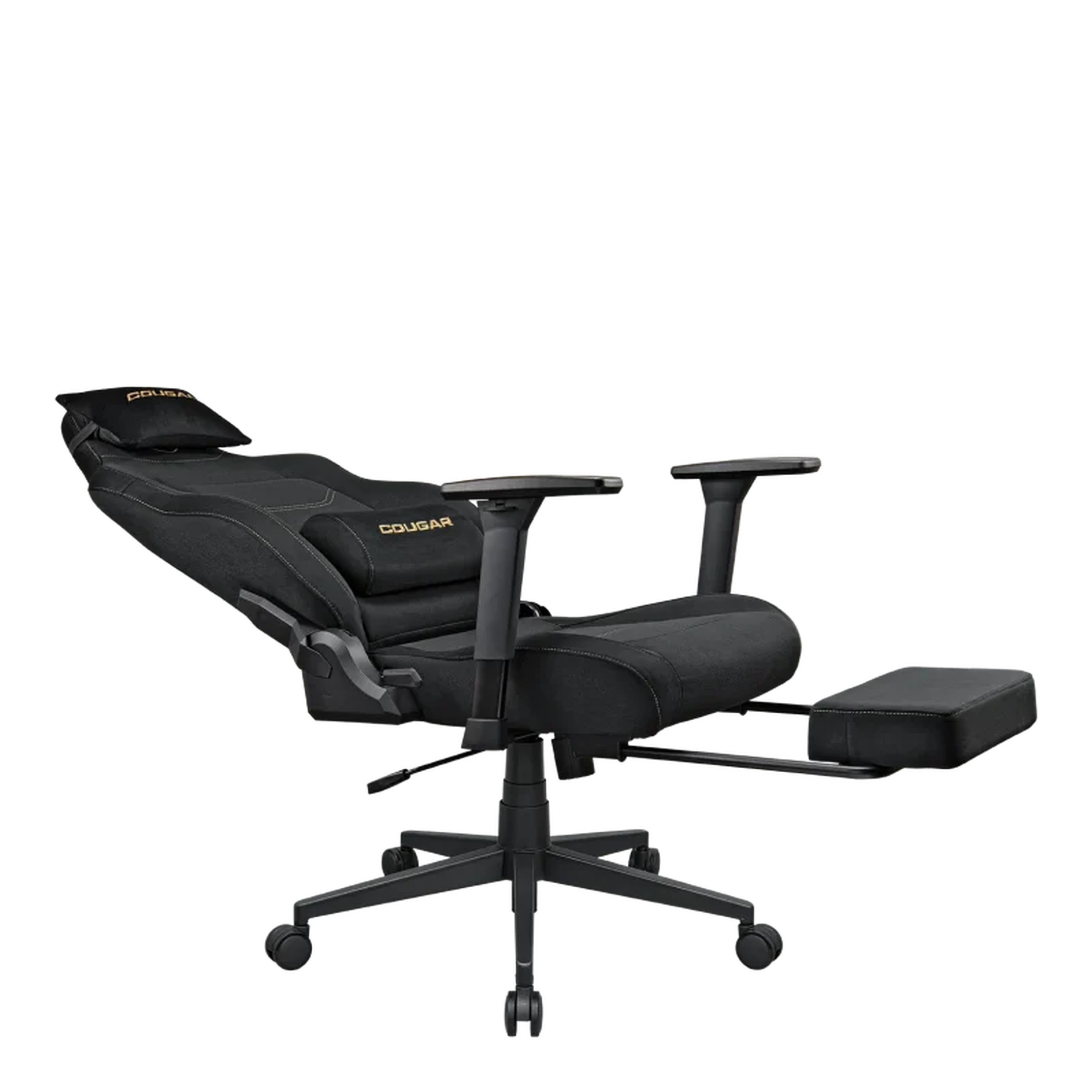 Cougar Explore Neo Royal Fabric Gaming Chair (Gold & Black | 120kg | 155-degree Recline) - additional product image 8