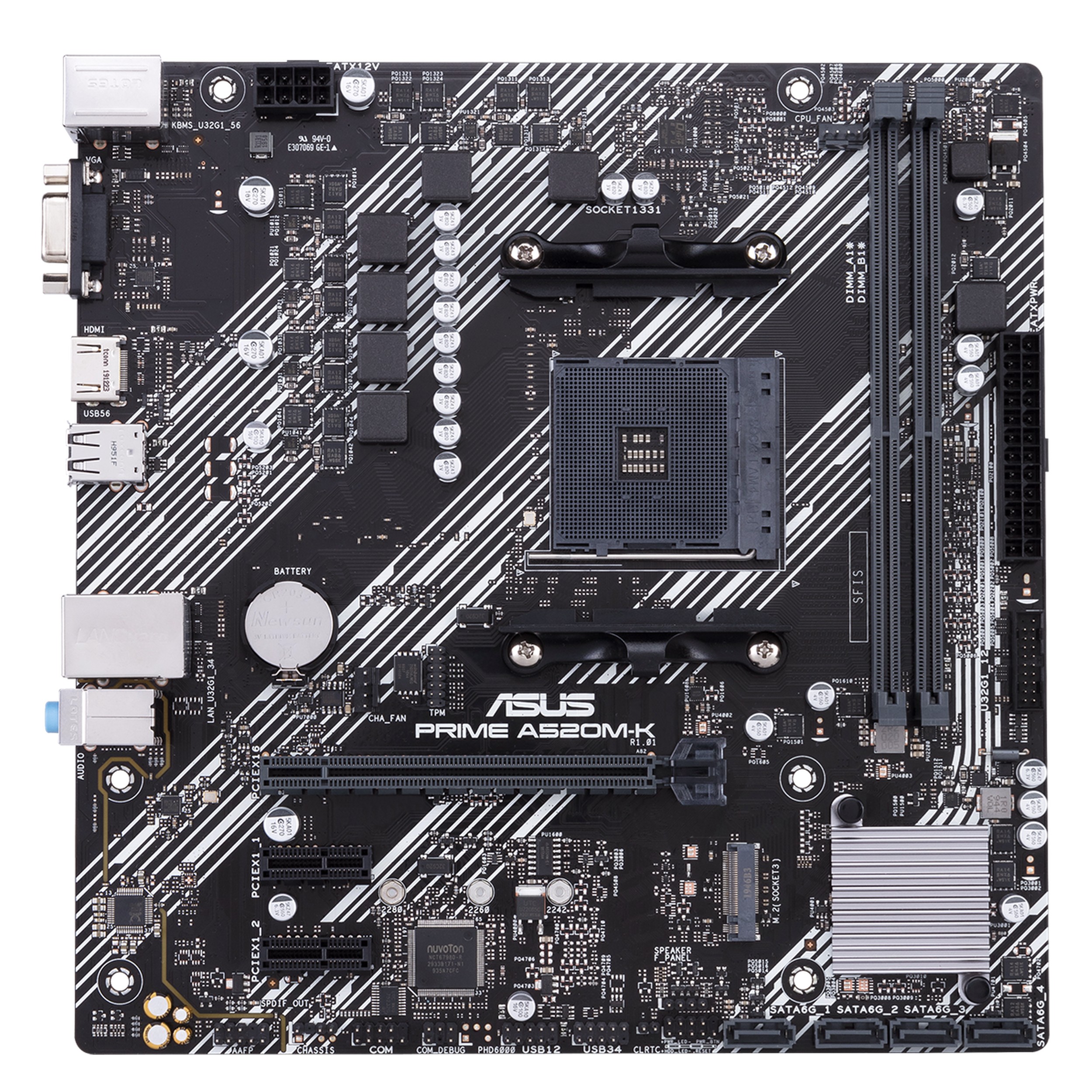 ASUS PRIME A520M-K MICRO-ATX AMD AM4 2X DDR4 DIMM 1XD-SUB 1X - additional product image 7