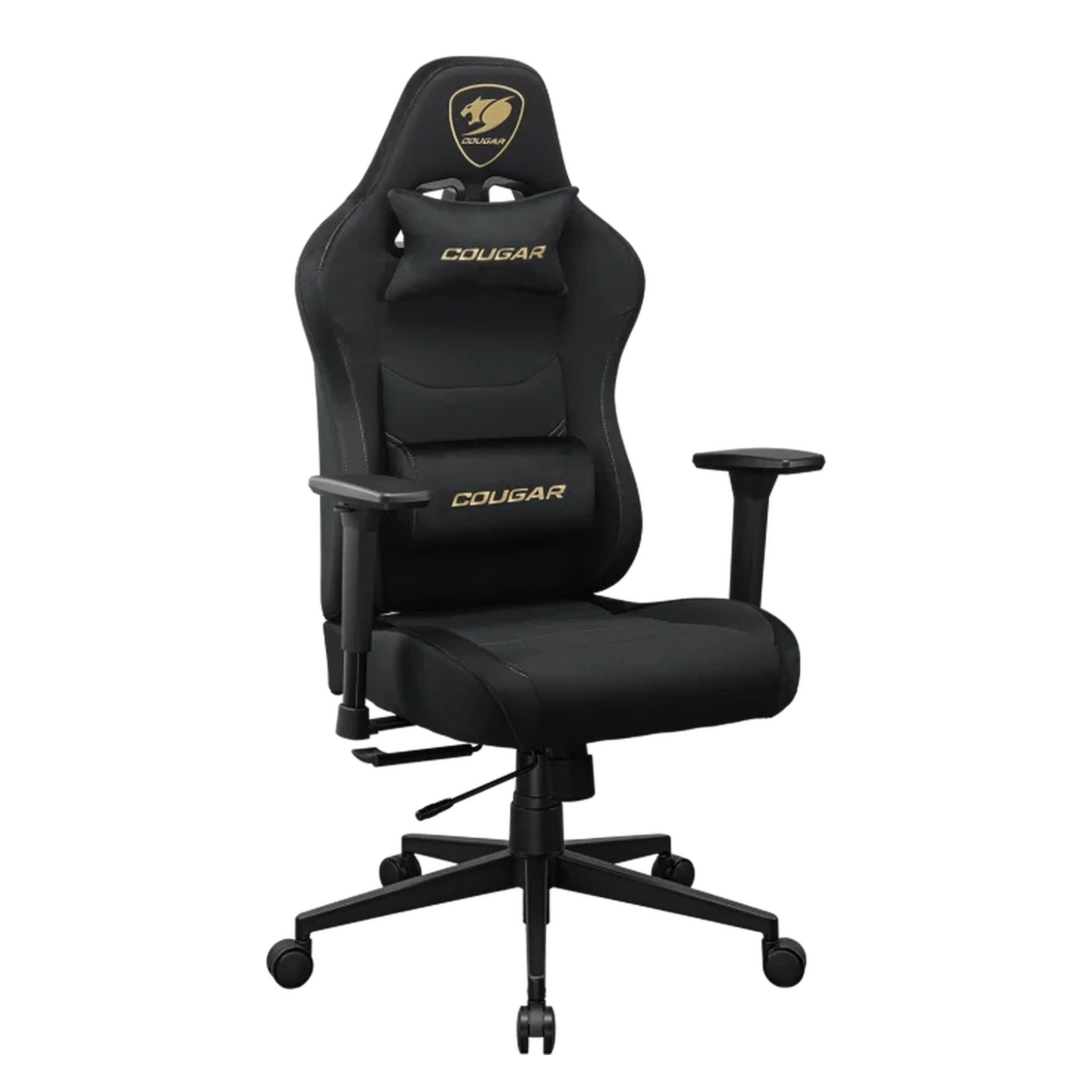 Cougar Pryme Fabric Gaming Chair (Black/Gold) - additional product image 2