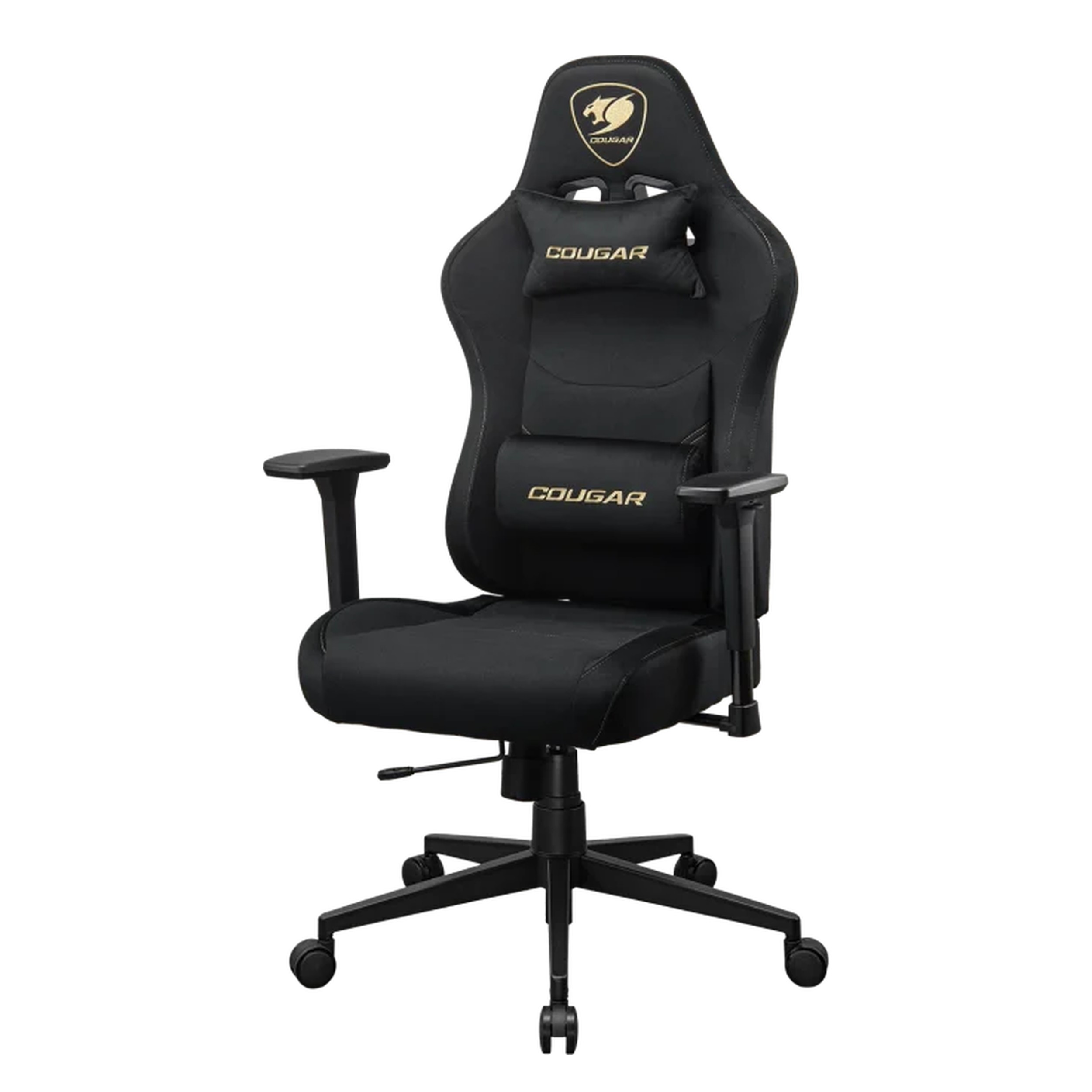 Cougar Pryme Fabric Gaming Chair (Black/Gold) - additional product image 3