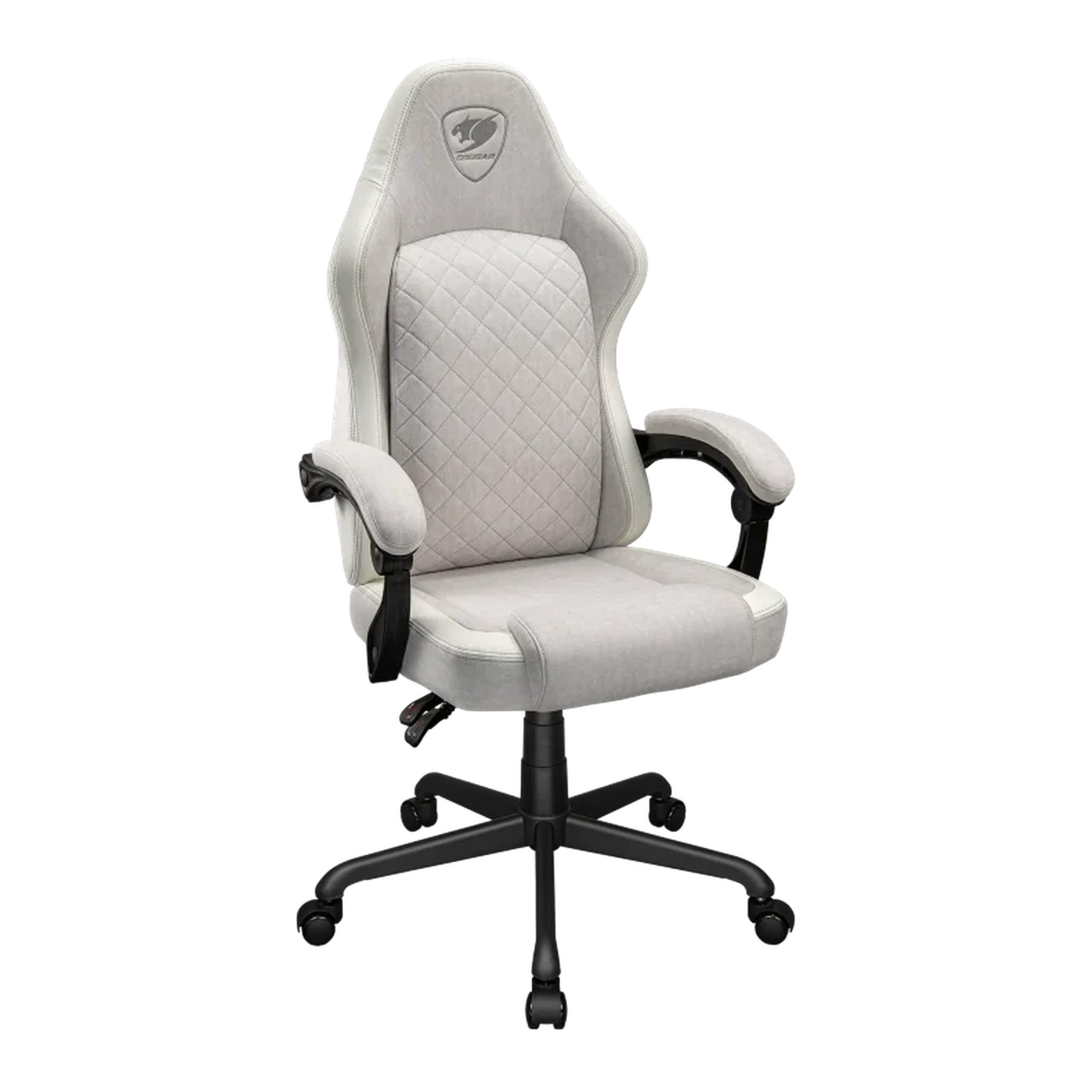 Cougar Fusion EX White Fabric Gaming Chair (Ash | 120kg | Dynamic Linkage Armrests) - additional product image 8