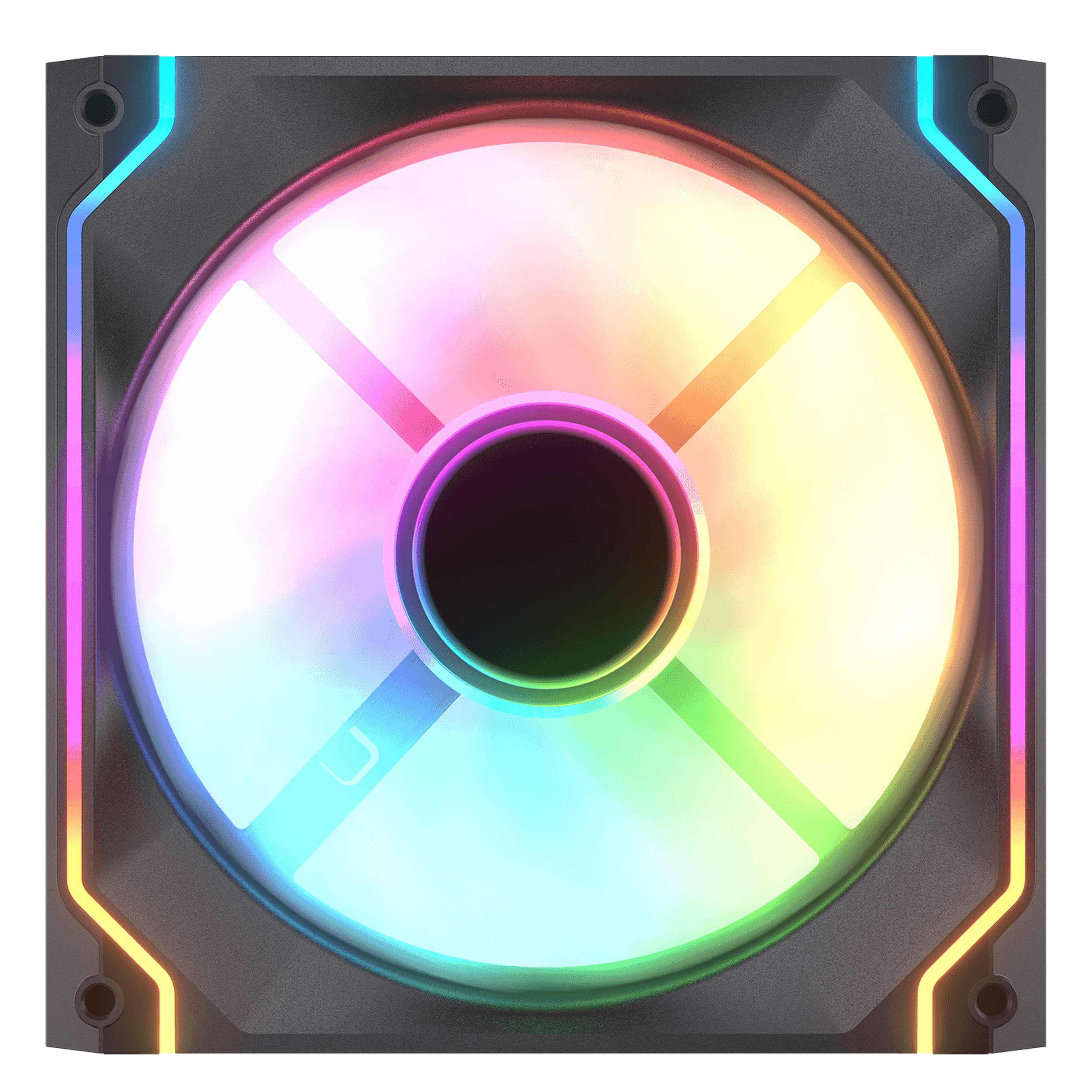 Cougar SC140 ARGB | 140mm ARGB PWM Case Fan | Infinity Mirror | Black - COUGAR product image