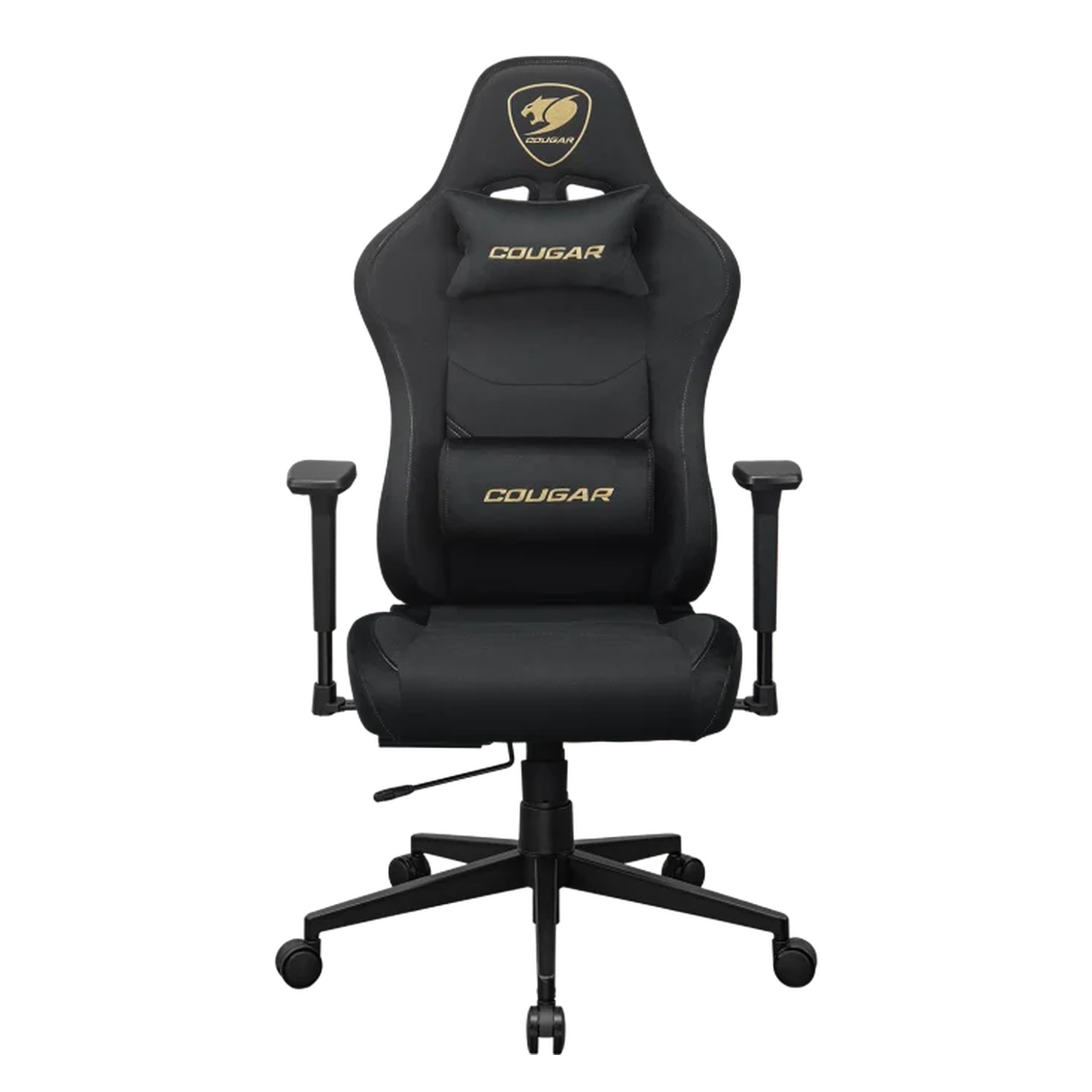 Cougar Pryme Fabric Gaming Chair (Black/Gold)