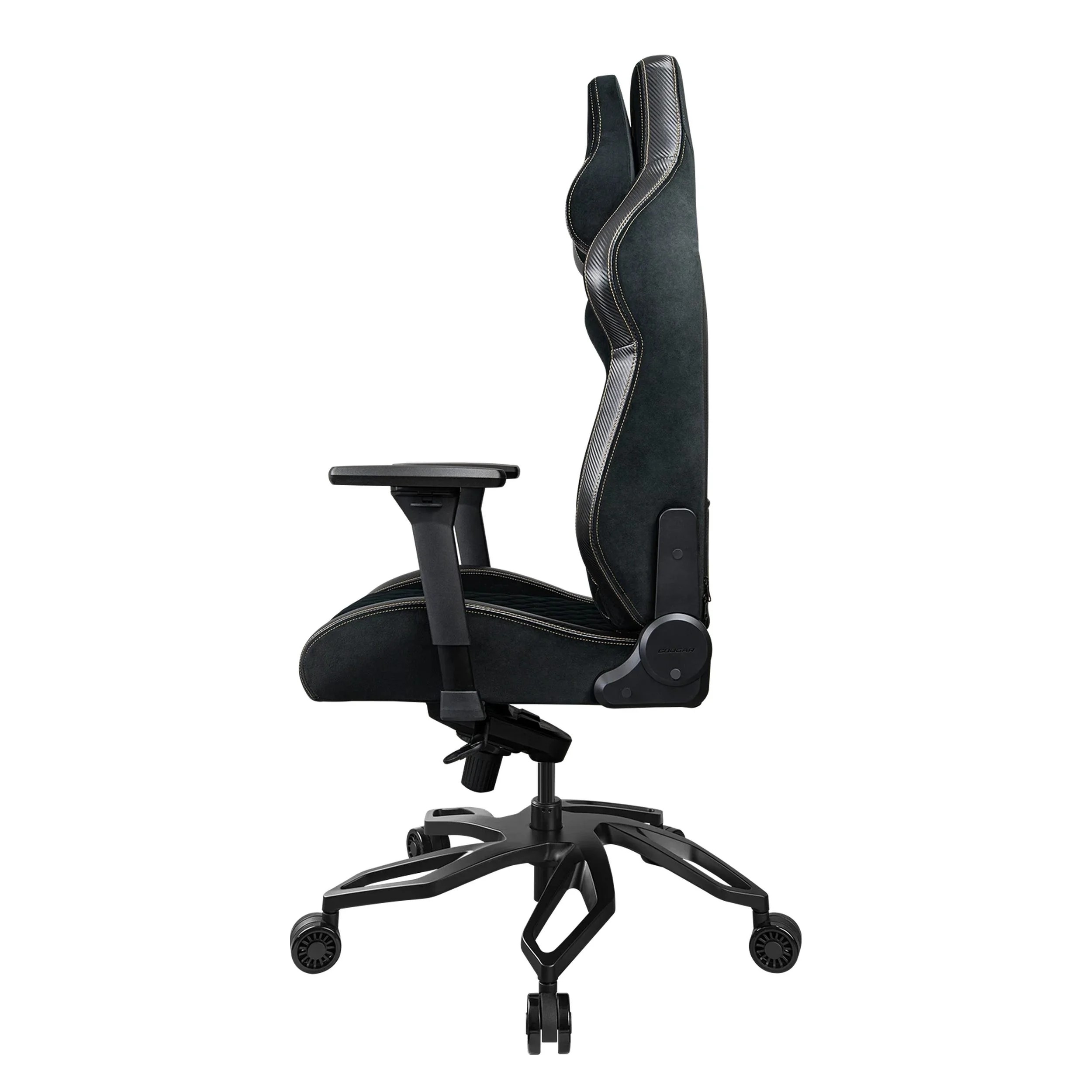 Cougar Titan Pro V2 Fabric Gaming Chair (Gold & Black | 160kg | 4D Armrests) - additional product image 3