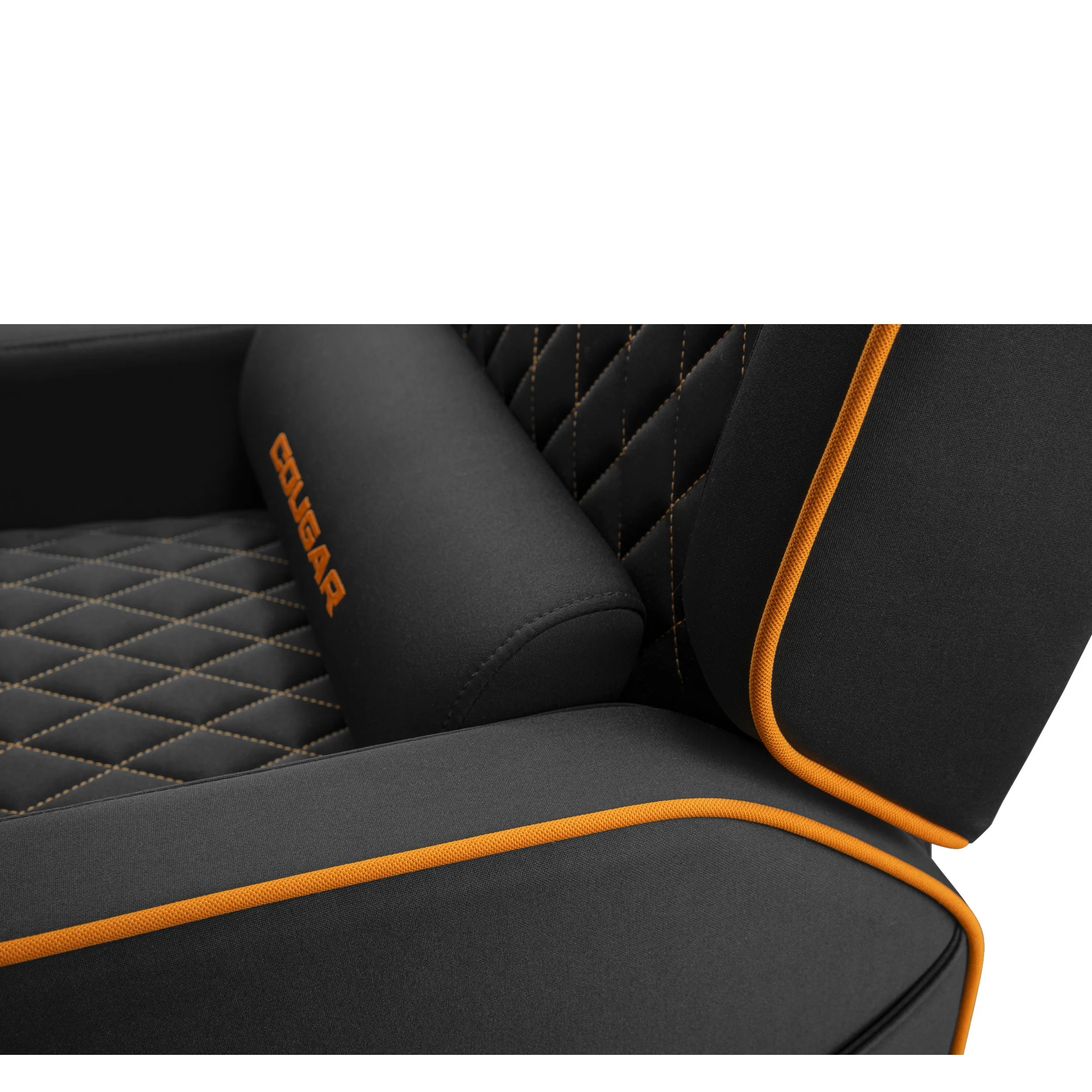 Cougar Ranger One | Gaming Sofa with Foldable Footrest | 150kg | Black/Orange - additional product image 9