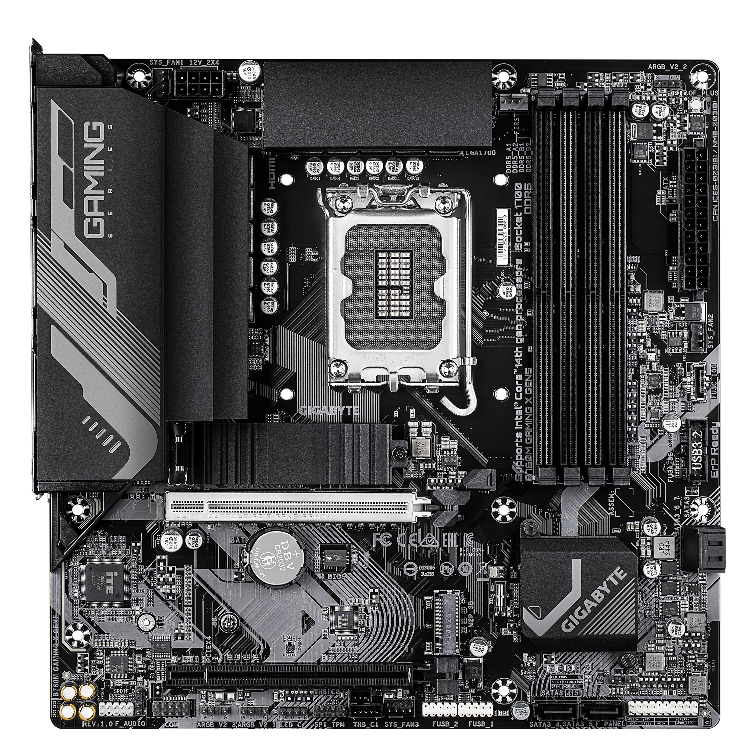 Gigagbyte Intel B760 Chipset for LGA 1700 4xDDR5 2x M2HDMI/DP - additional product image 2