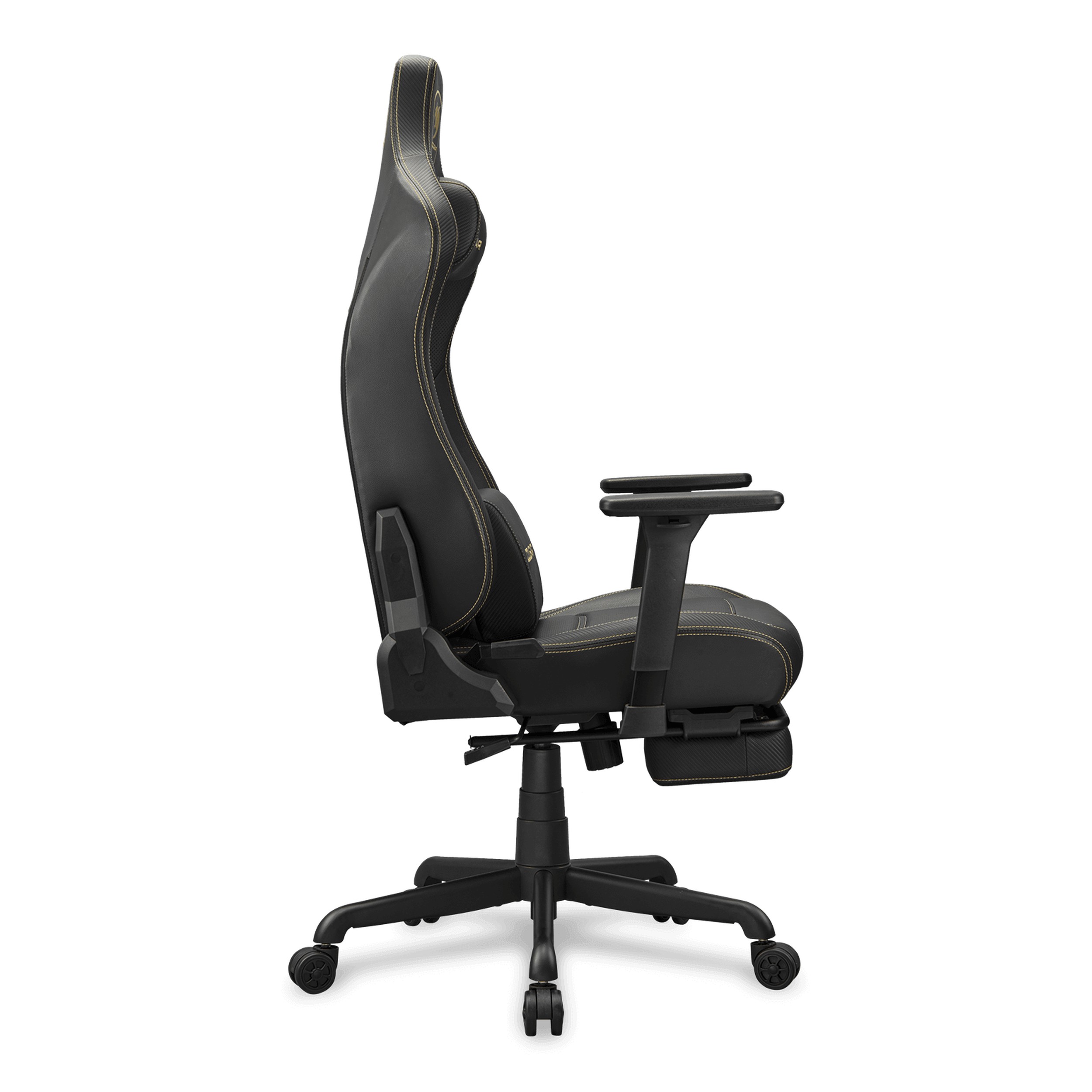 Cougar Armor EVO S GOLD | Gaming Chair with 3D Armrests & Footrest | Orange/Gold - additional product image 6