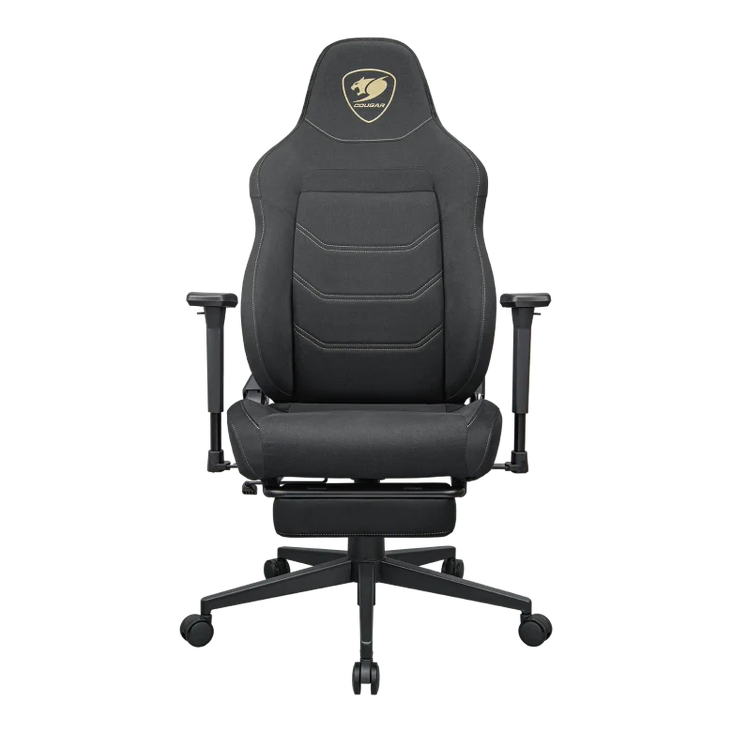 Cougar Explore Neo Royal Fabric Gaming Chair (Gold & Black | 120kg | 155-degree Recline) - additional product image 7