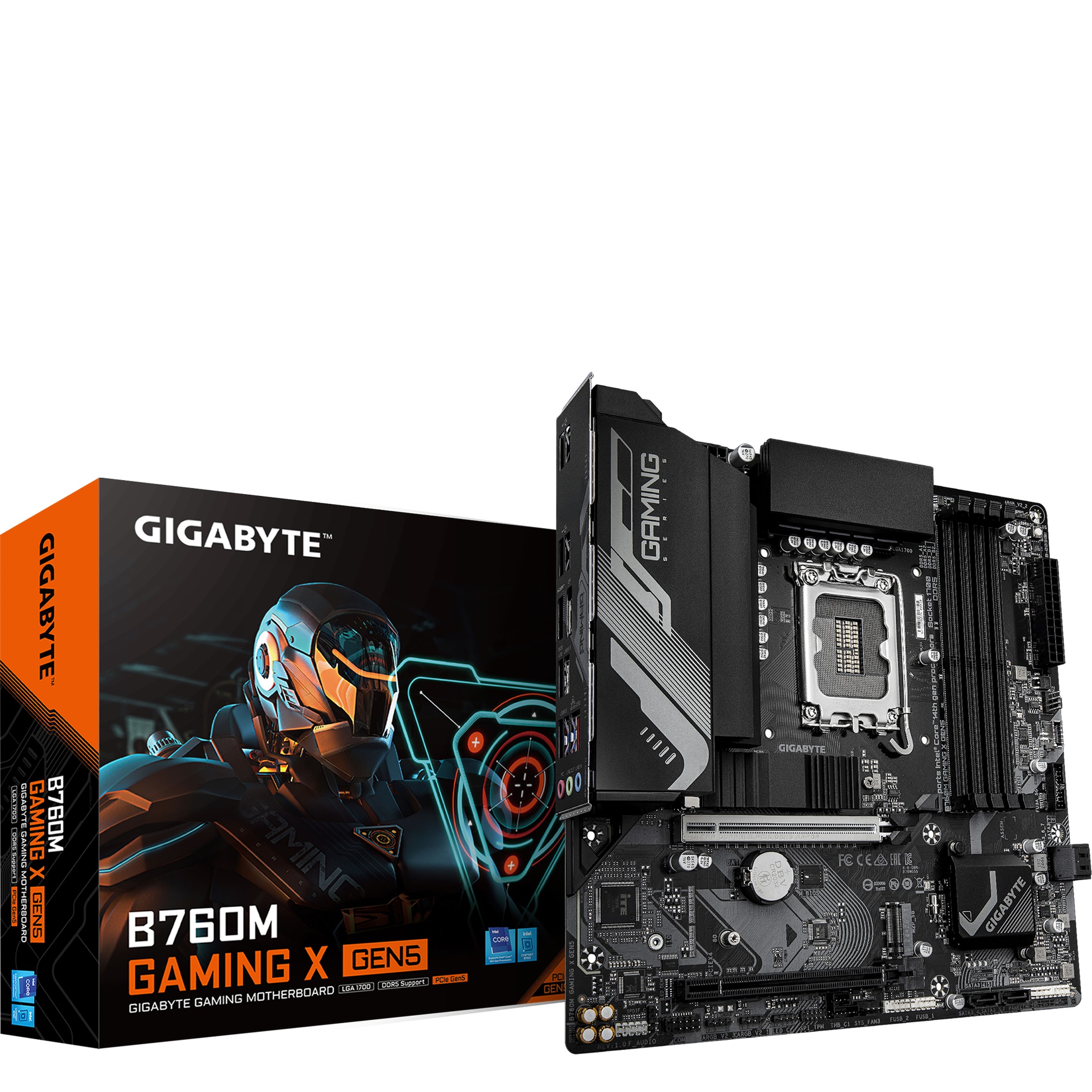 Gigagbyte Intel B760 Chipset for LGA 1700 4xDDR5 2x M2HDMI/DP - GIGABYTE product image