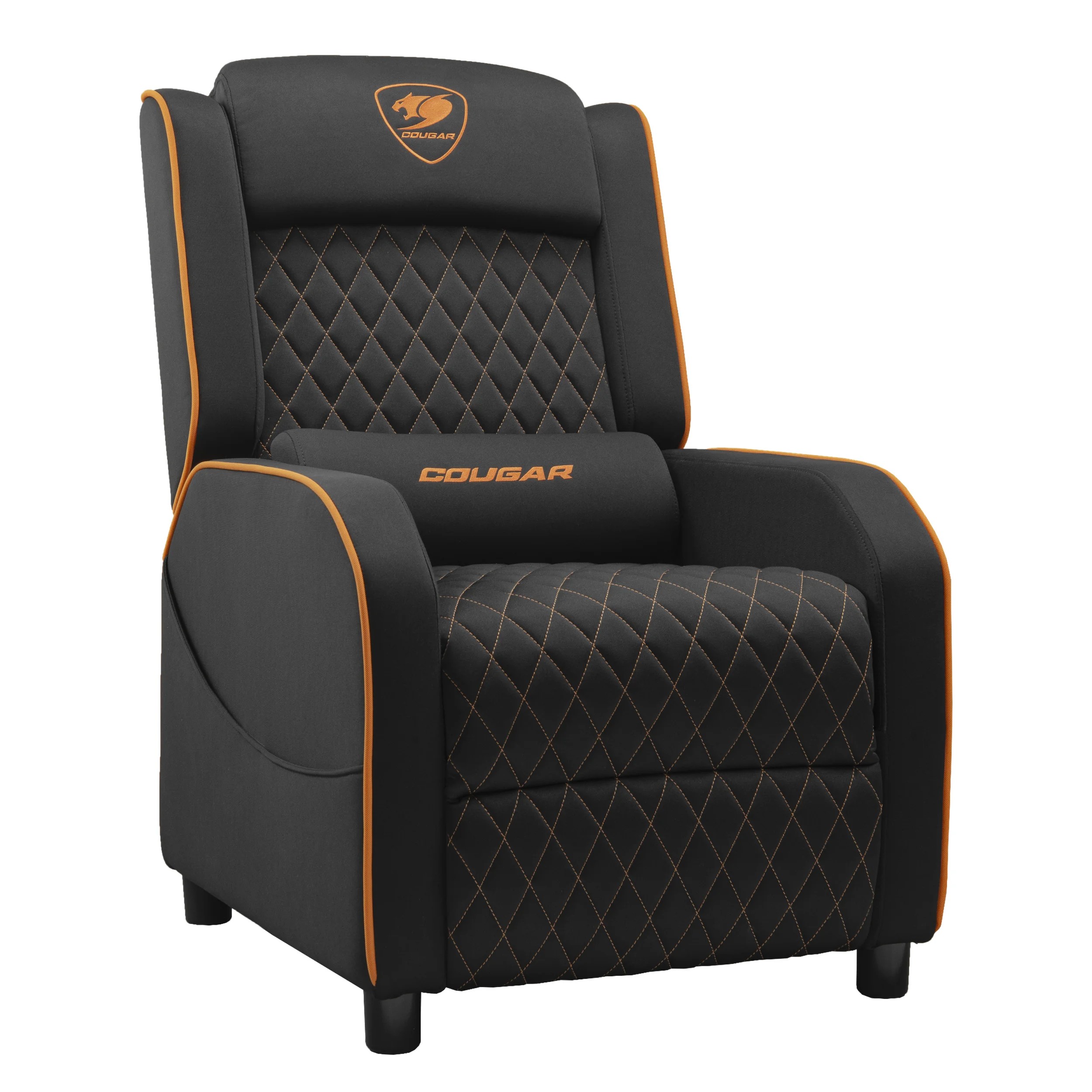 Cougar Ranger One | Gaming Sofa with Foldable Footrest | 150kg | Black/Orange - additional product image 2