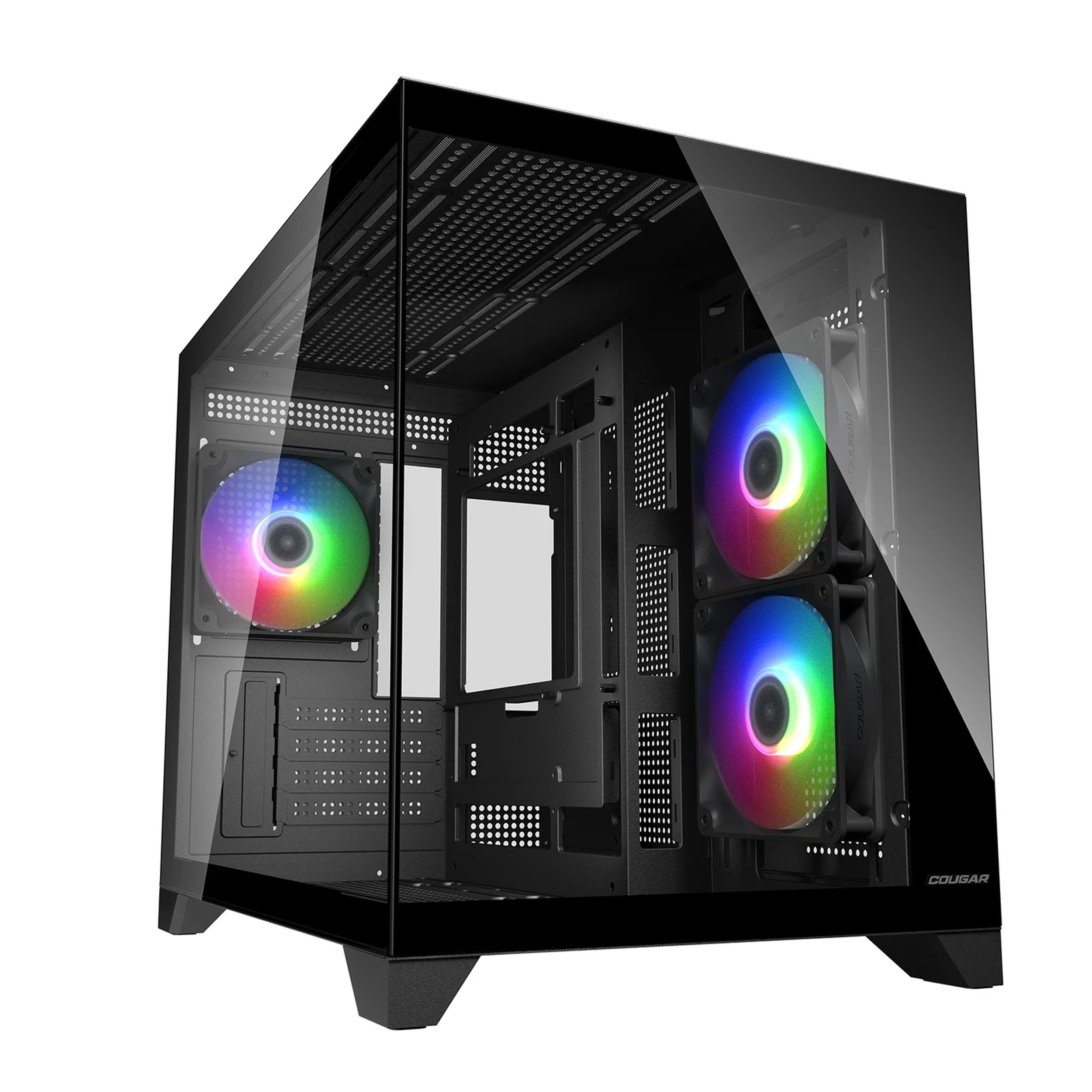 Cougar FV150 MINI RGB | Micro-ATX Mini Tower Case | Black