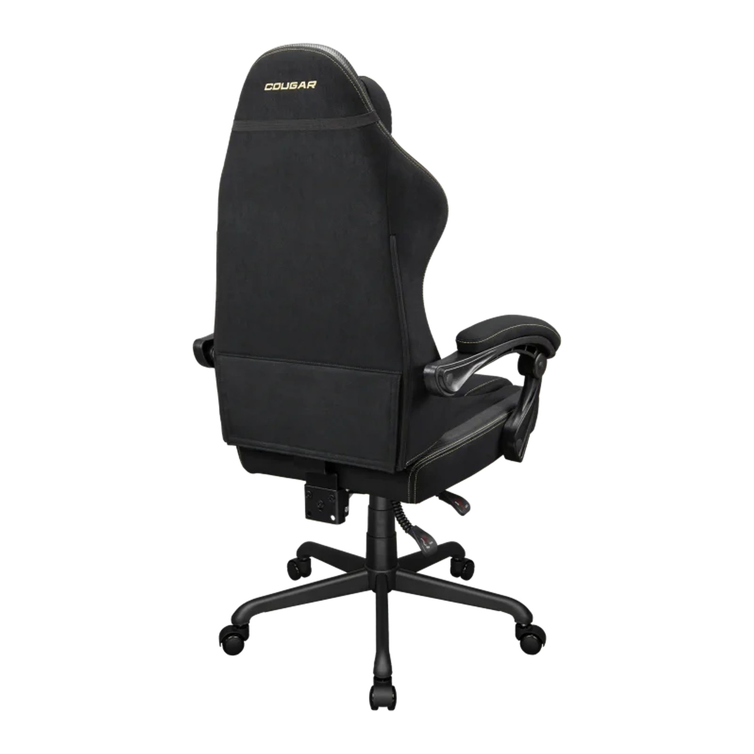 Cougar Fusion EX Fabric Gaming Chair (Gold & Black | 120kg | Dynamic Linkage Armrests) - additional product image 6