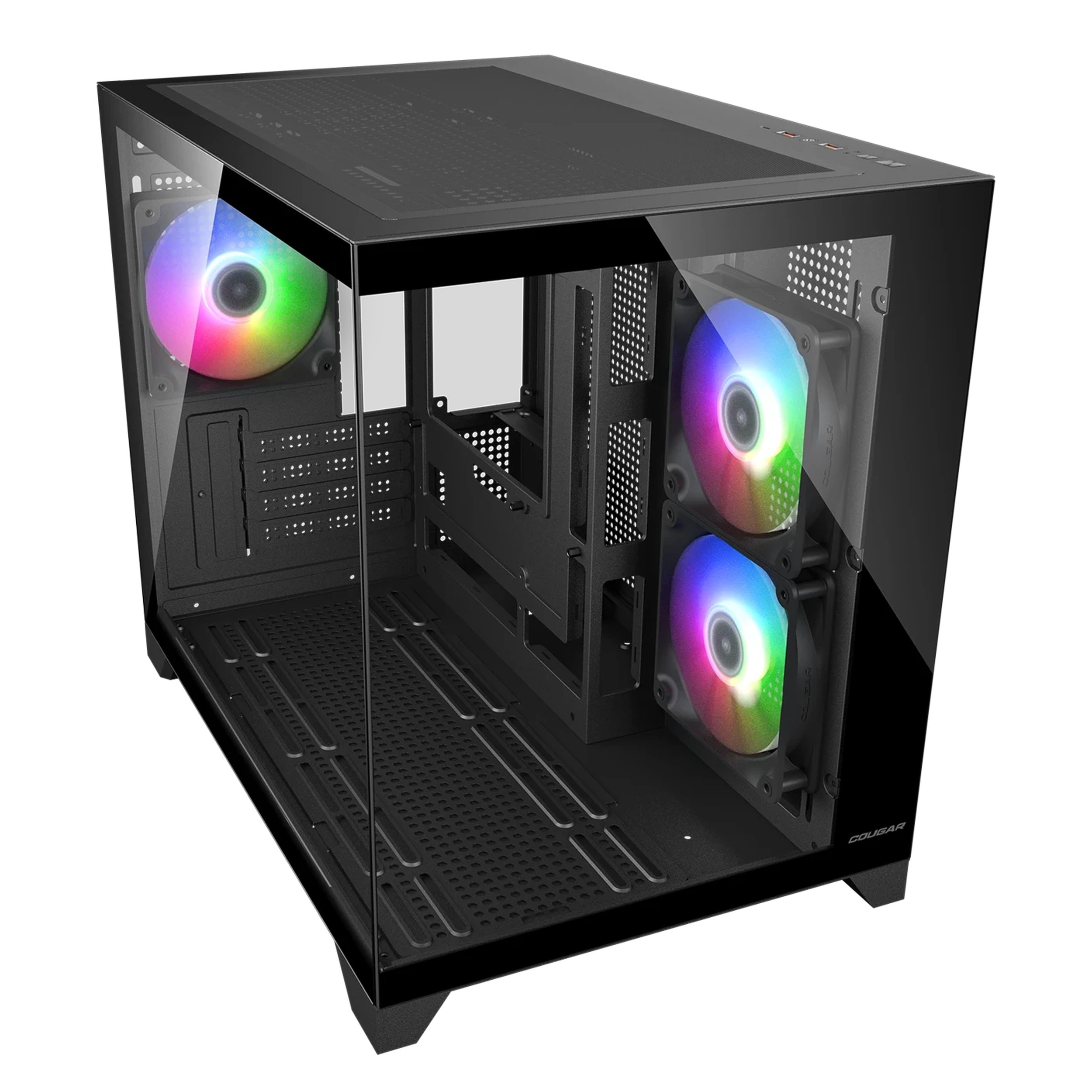 Cougar FV150 MINI RGB | Micro-ATX Mini Tower Case | Black - additional product image 2