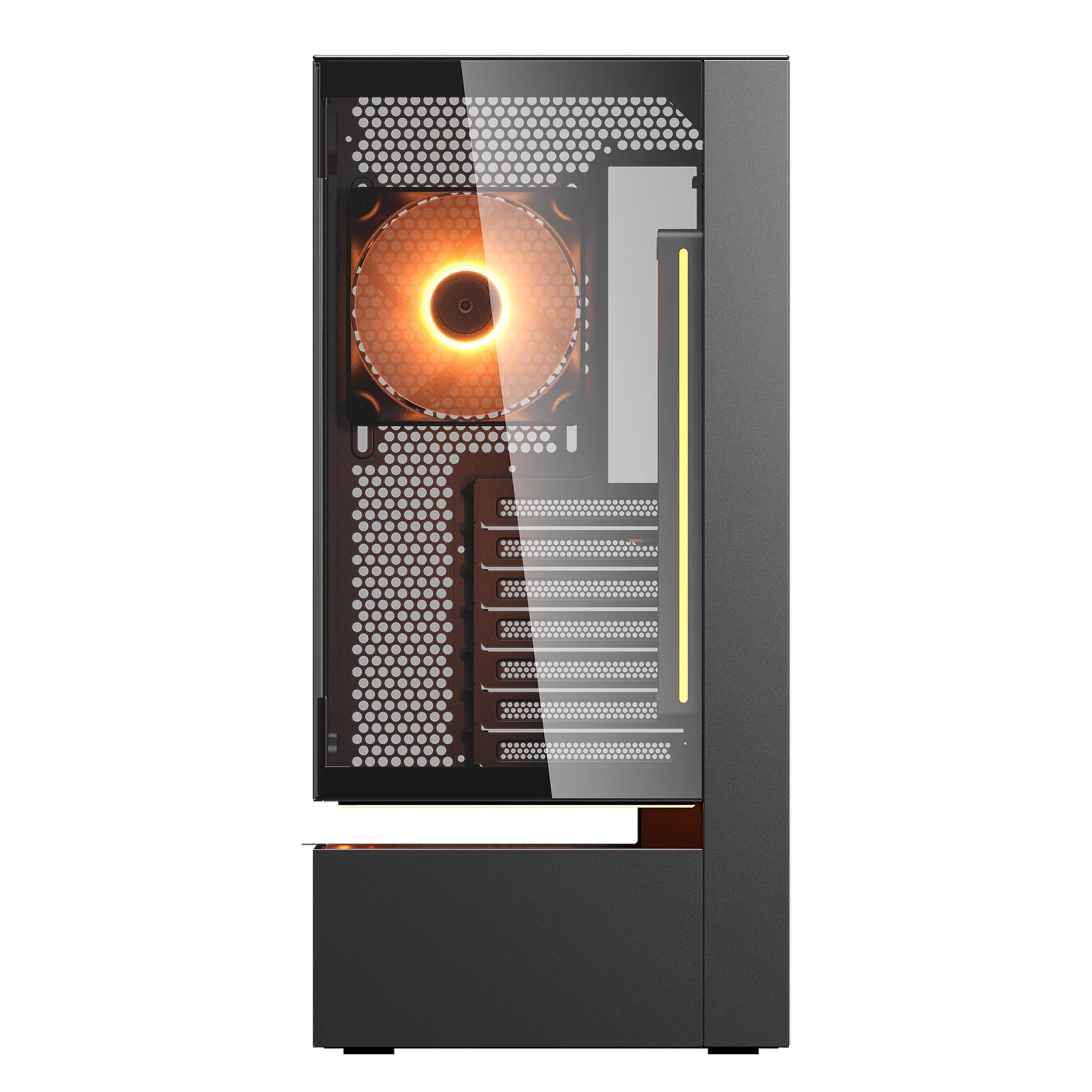 Cougar CFV235 | ATX Mid-Tower Case with Aurora LED Strip & Unity 240 ARGB Fan | Black - additional product image 3