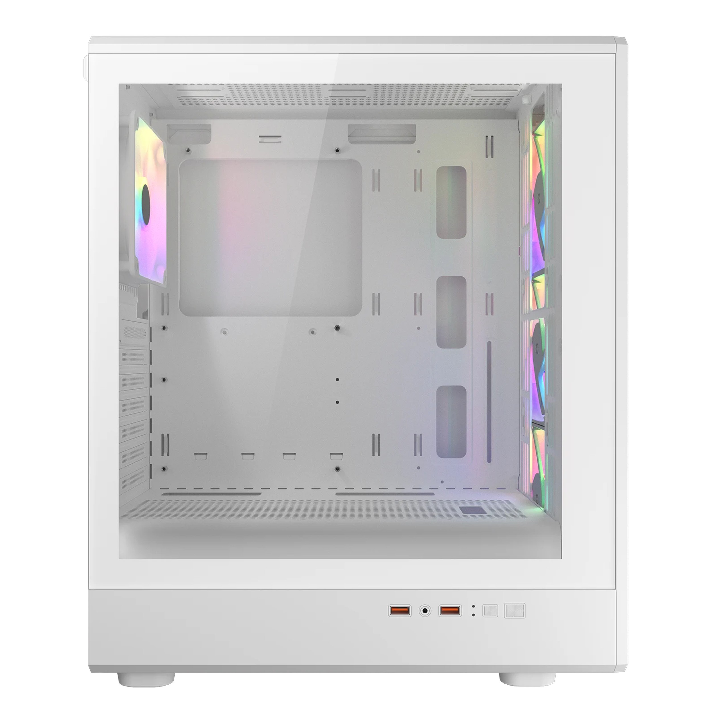 Cougar Airface Pure RGB Mid Tower PC Case (White | 4 RGB Fans | ATX) - additional product image 6