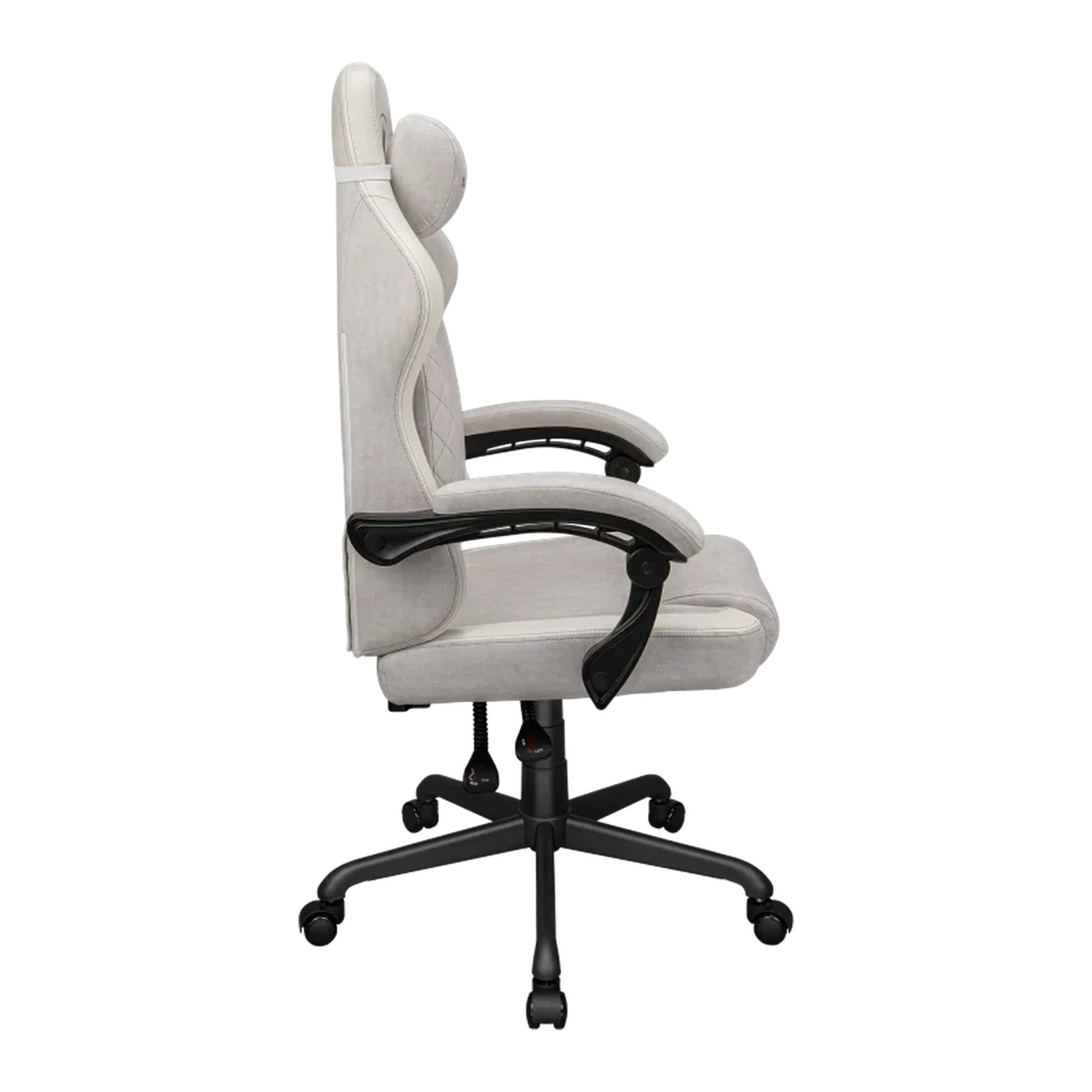 Cougar Fusion EX White Fabric Gaming Chair (Ash | 120kg | Dynamic Linkage Armrests) - additional product image 5