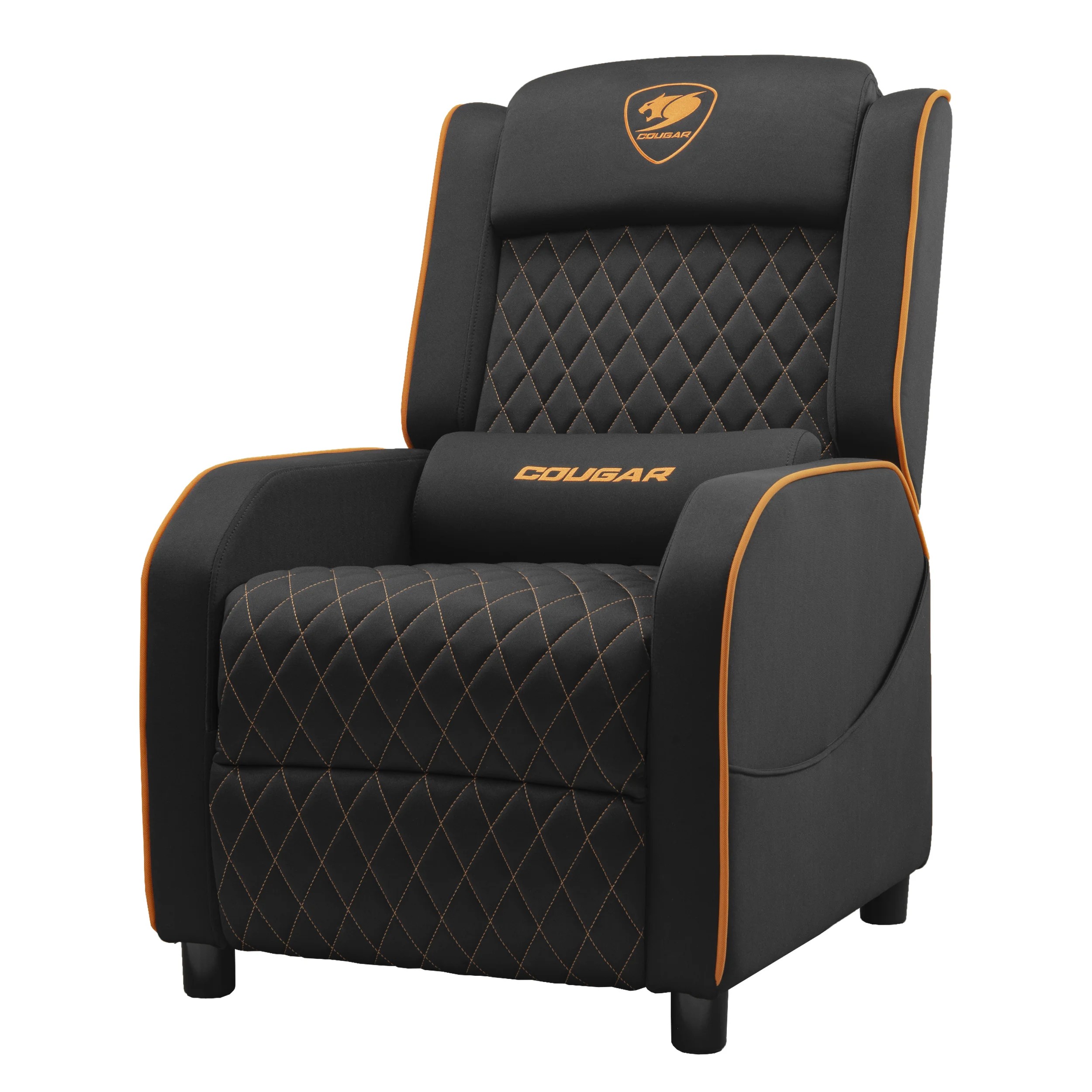 Cougar Ranger One | Gaming Sofa with Foldable Footrest | 150kg | Black/Orange - additional product image 3