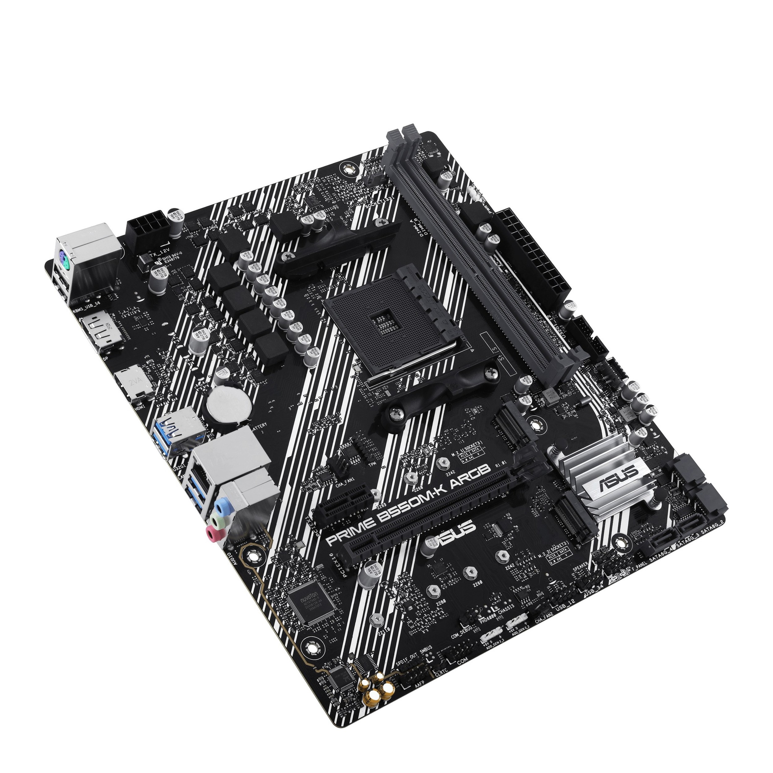 ASUS Motherboard/mATX/AM4/DDR4/2xDIMM/Max.64GB/1xPCIe 4x16/1x PCIe3x16/1xPCIe3x1/2xM.2/4xSATA/1xDP/1xHDMI/RAID. - additional product image 3