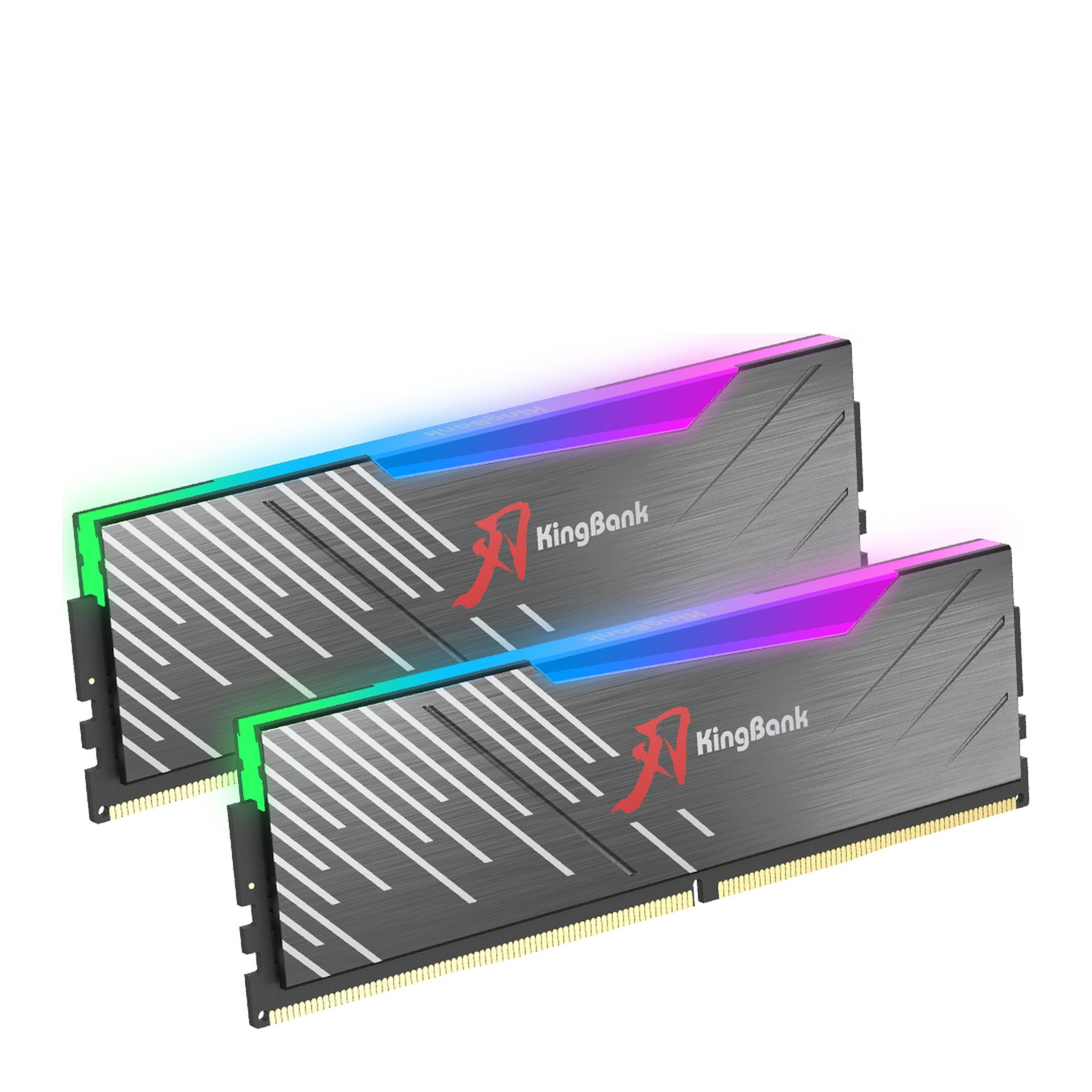 KingBank SoarBlade KRRB 32GB DDR4 3600MHz RAM Kit | Black RGB Desktop Memory - additional product image 3
