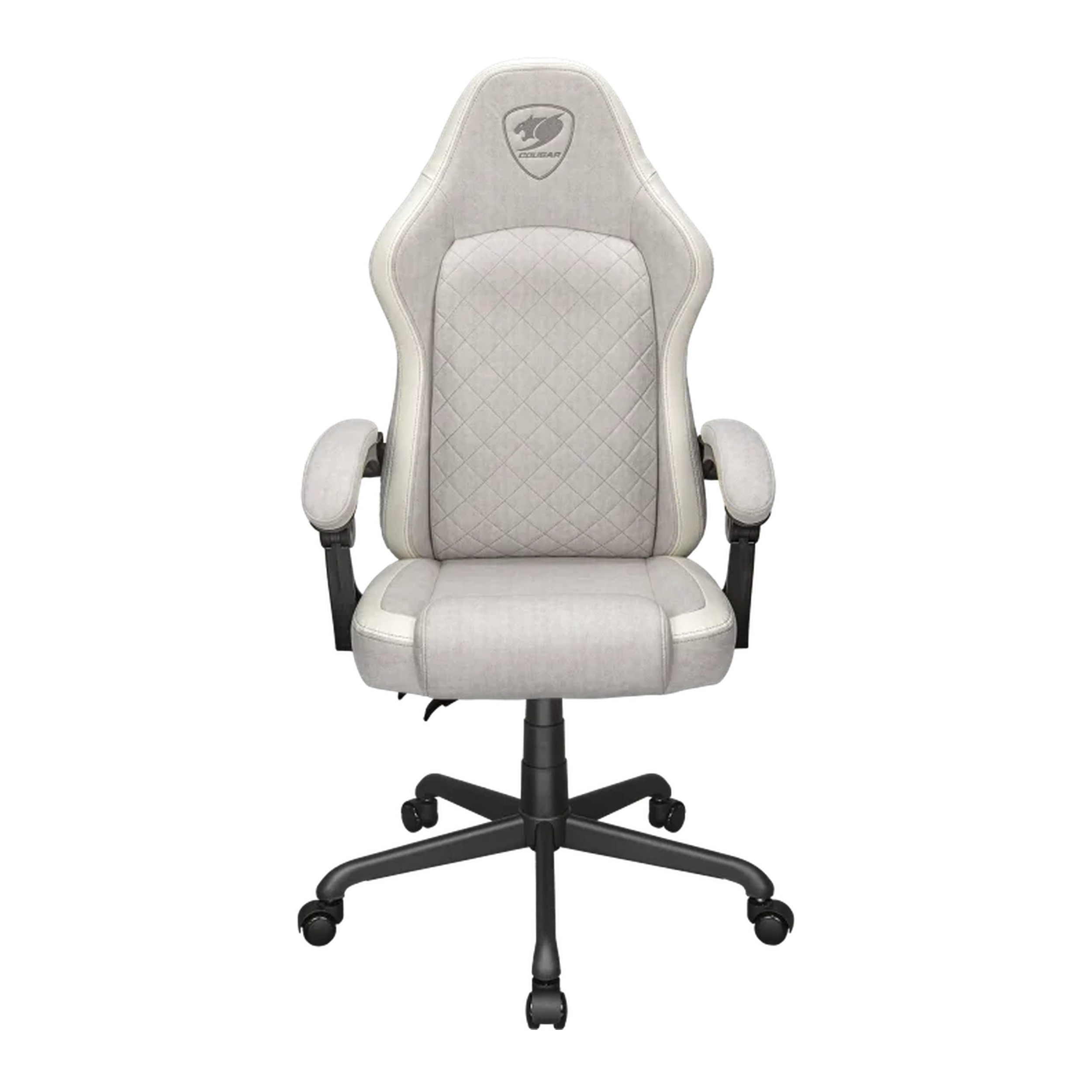 Cougar Fusion EX White Fabric Gaming Chair (Ash | 120kg | Dynamic Linkage Armrests) - additional product image 7