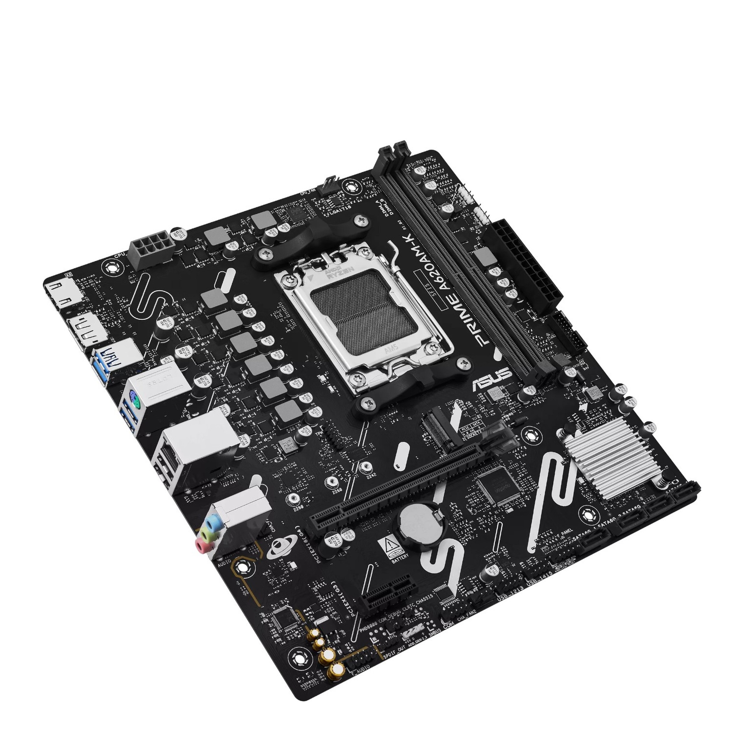 ASUS Motherboard/mATX/AM5/DDR5/2xDIMM/Max.128GB/1xPCIe4x16/1xPCIe3x1/ 1xM.2/4xSATA/1xDP/1xHDMI. - additional product image 4