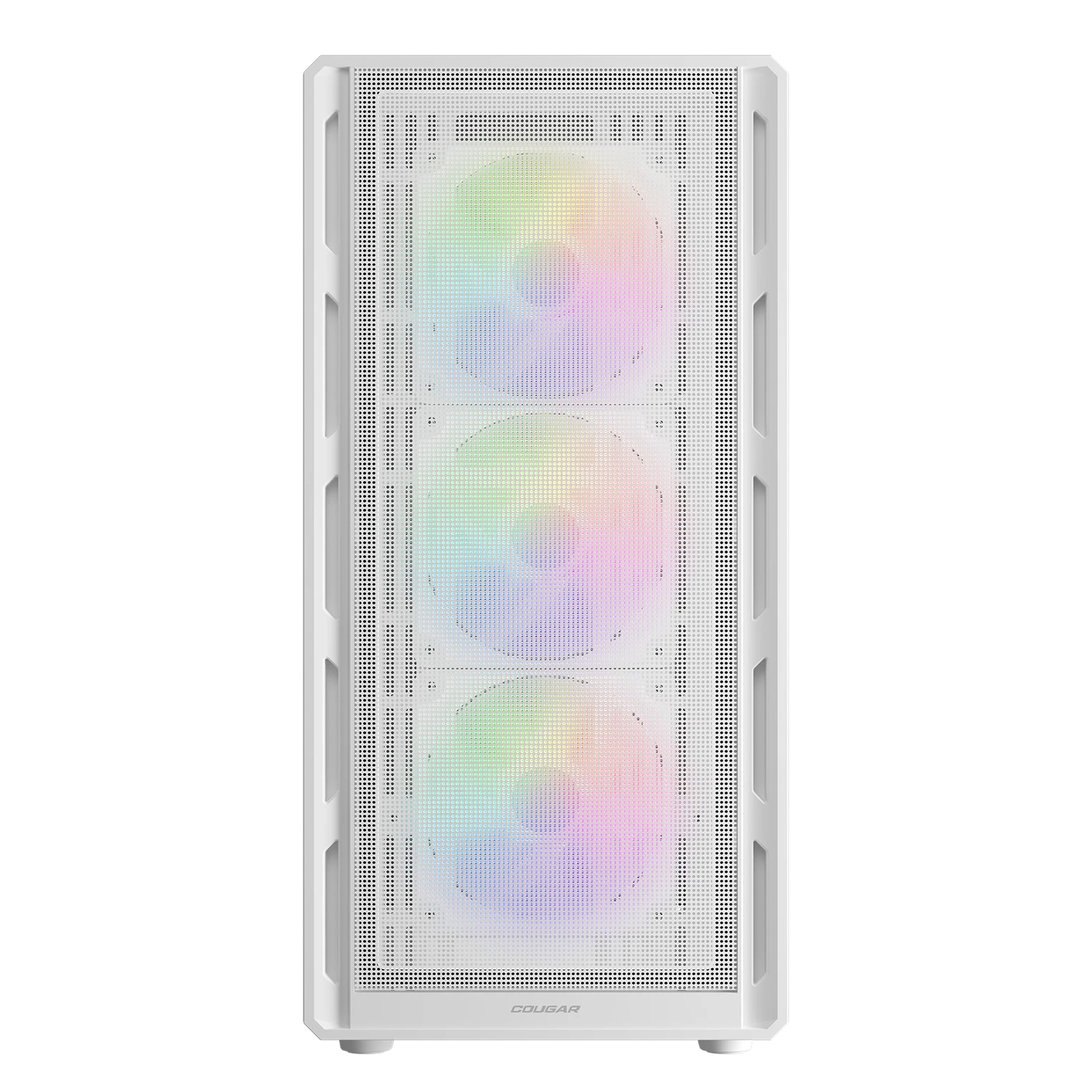 Cougar Airface Pure RGB Mid Tower PC Case (White | 4 RGB Fans | ATX) - additional product image 3