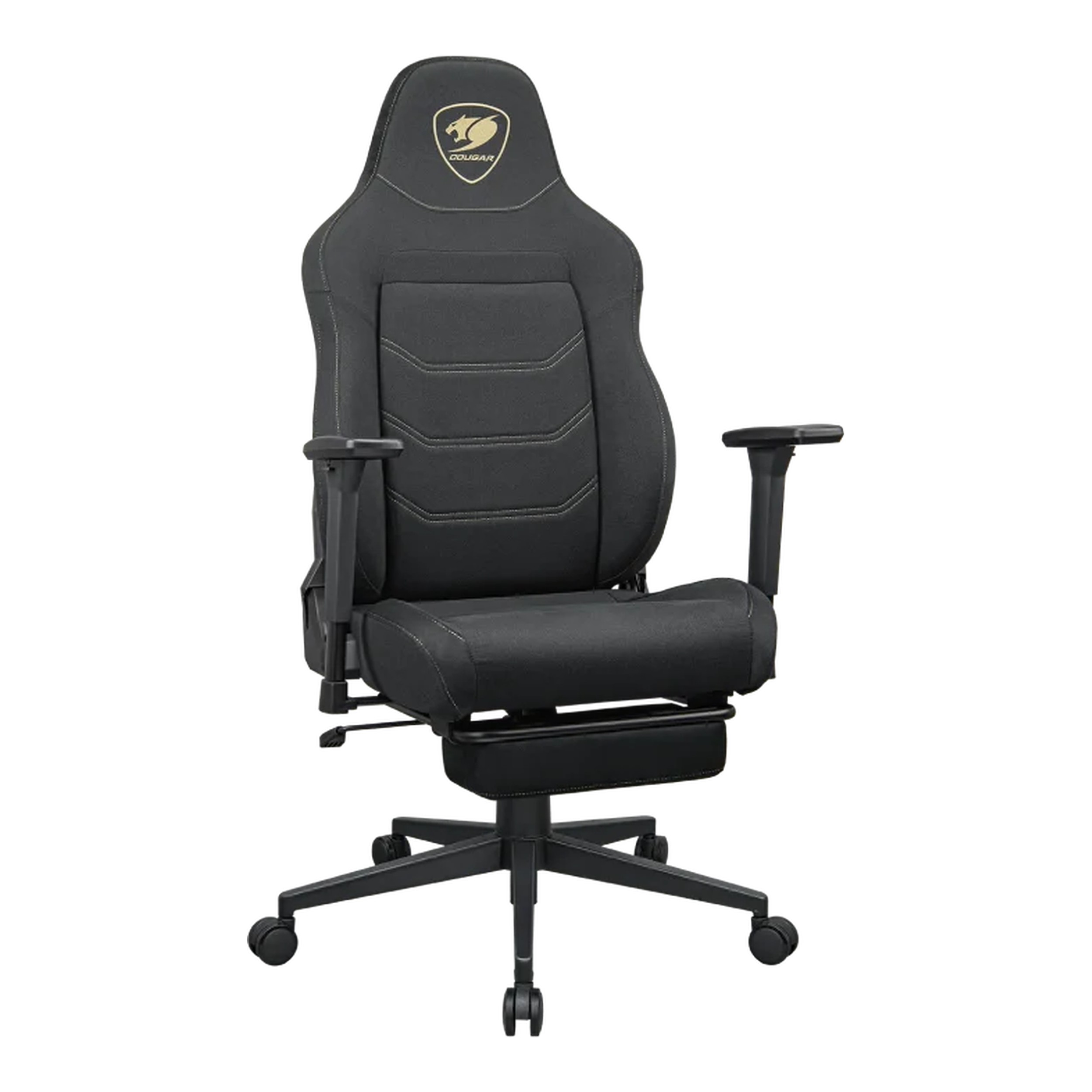 Cougar Explore Neo Royal Fabric Gaming Chair (Gold & Black | 120kg | 155-degree Recline) - additional product image 6