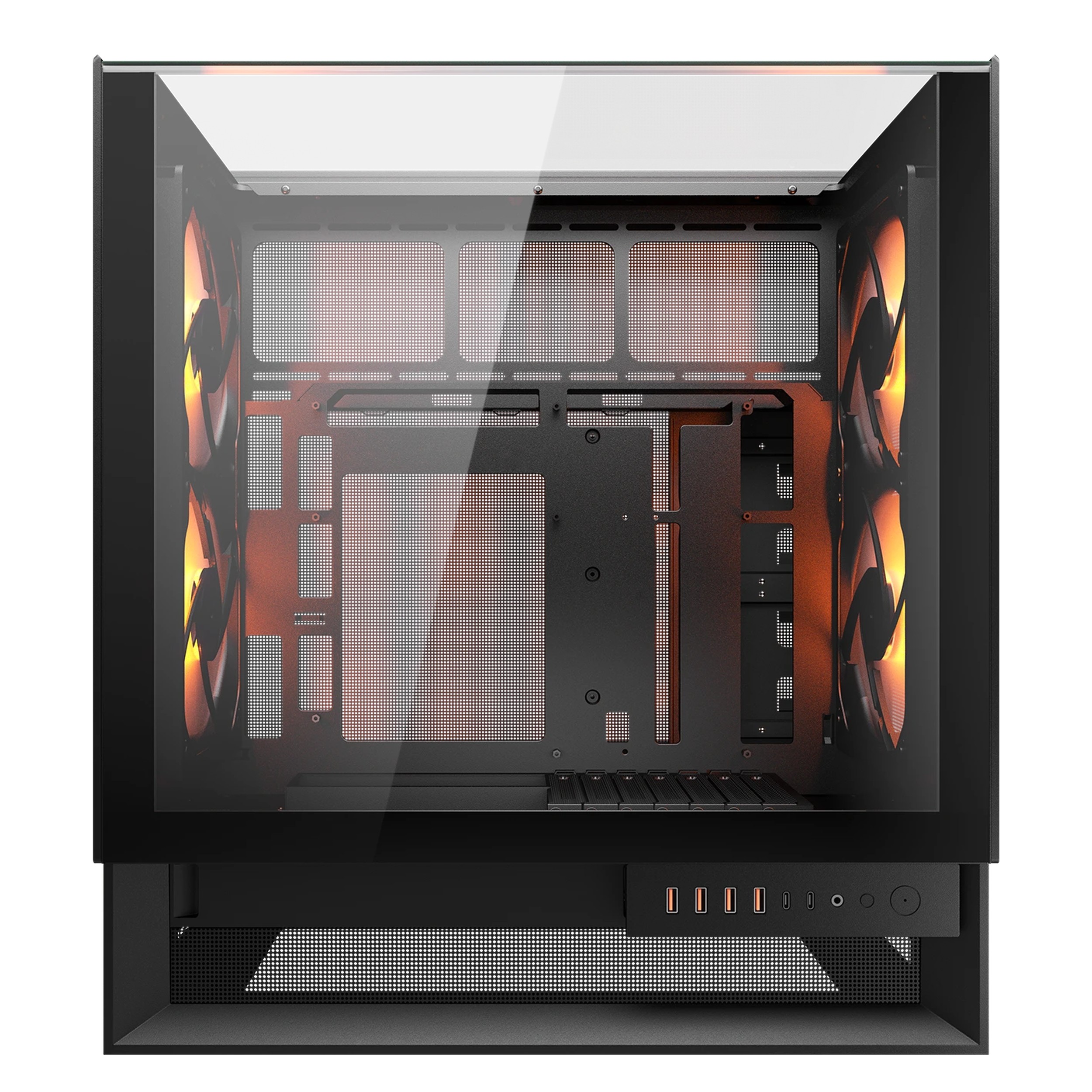 Cougar OmnyX | ATX Mid-Tower Case with 4x 160mm ARGB PWM Fans | Black - additional product image 3