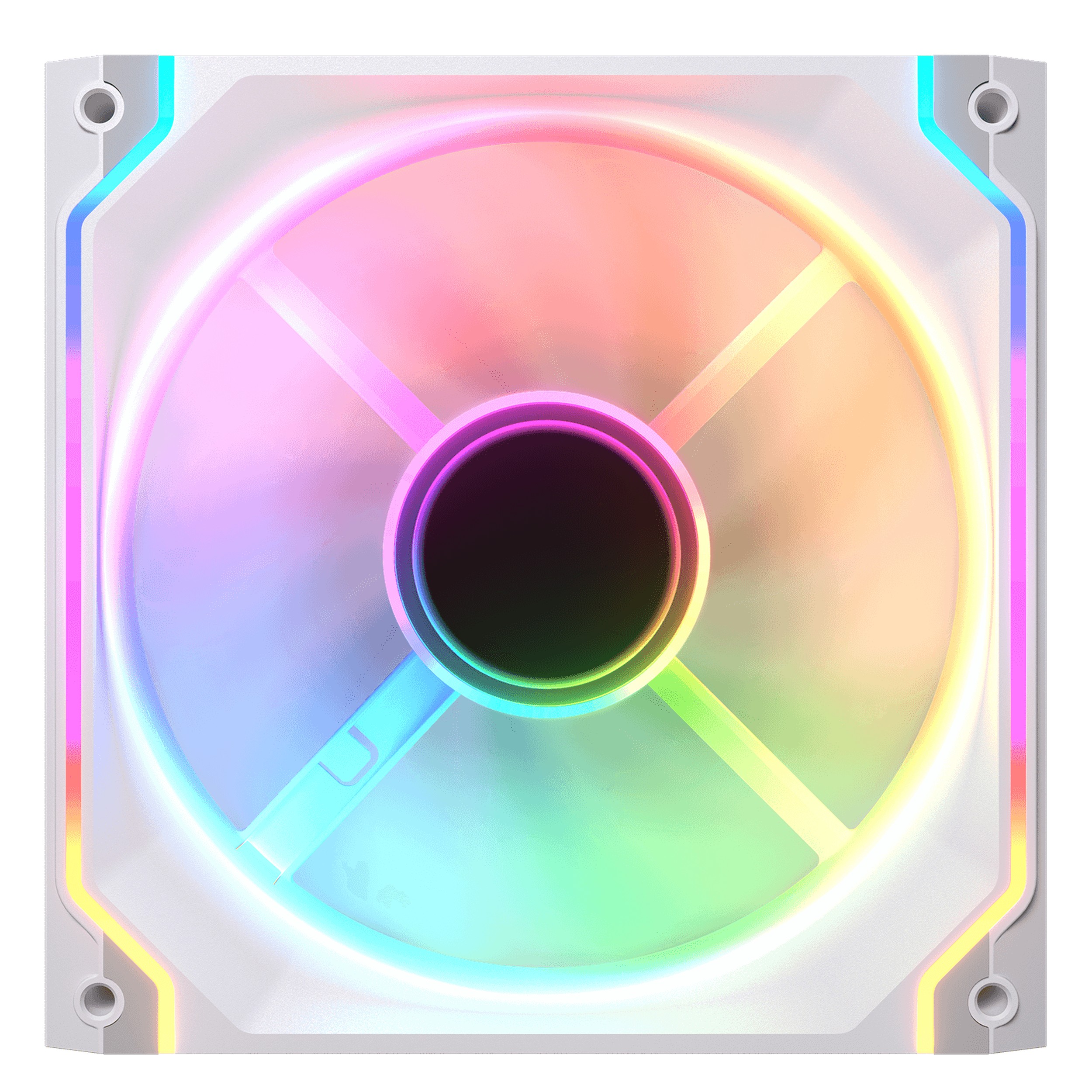 Cougar SC140 ARGB | 140mm ARGB PWM Case Fan | Infinity Mirror | White - COUGAR product image