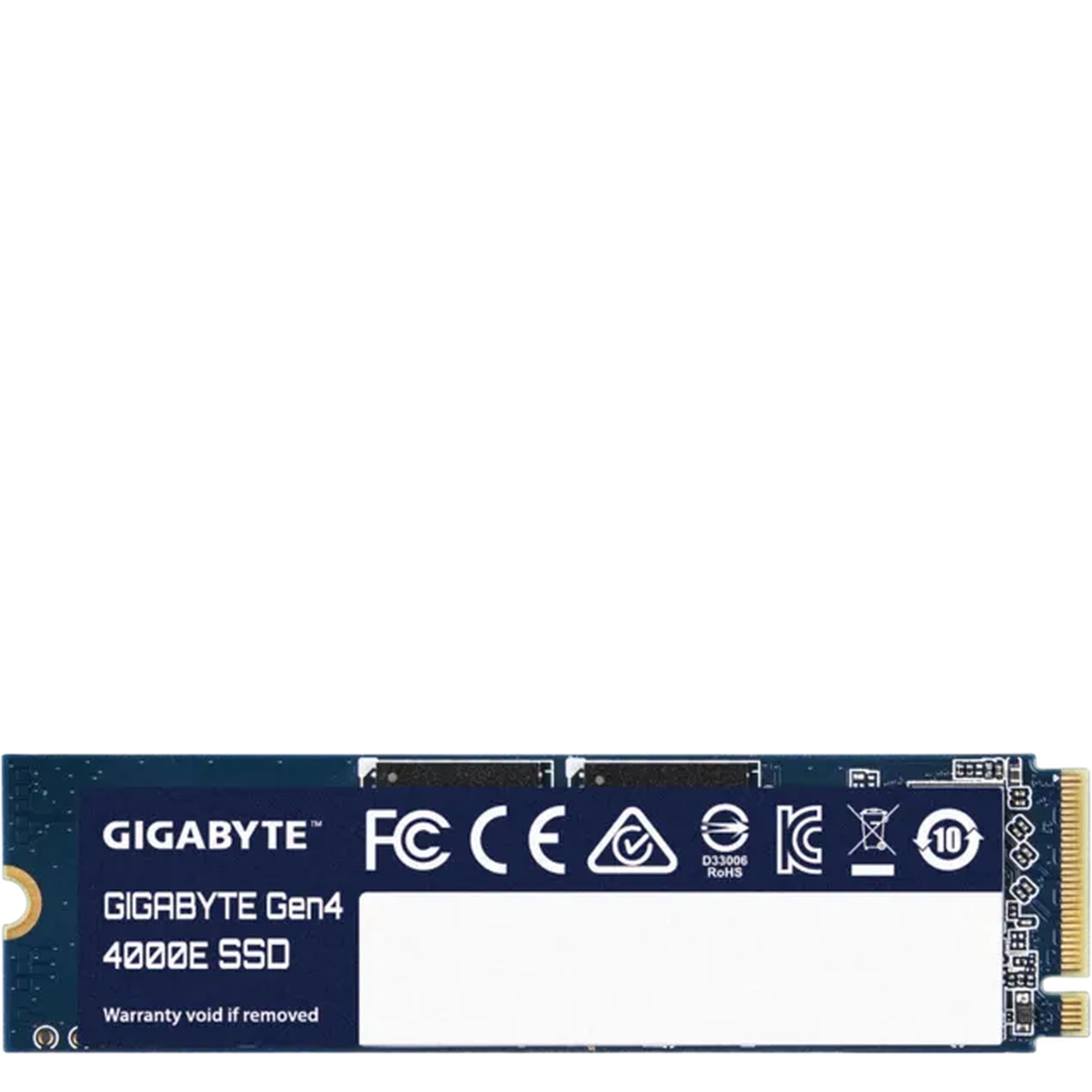 GIGABYTE 500GB Gen 4 4000E SSD; SEQ Read Up to 3600 MB/s / Write Up to 3000MB/s; Limited 3-years warranty. - additional product image 2