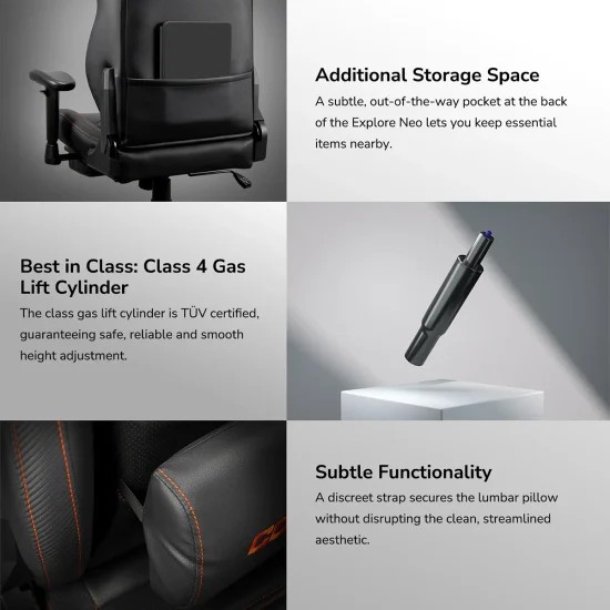 Cougar Explore Neo Gaming Chair (Black/Orange) - additional product image 13