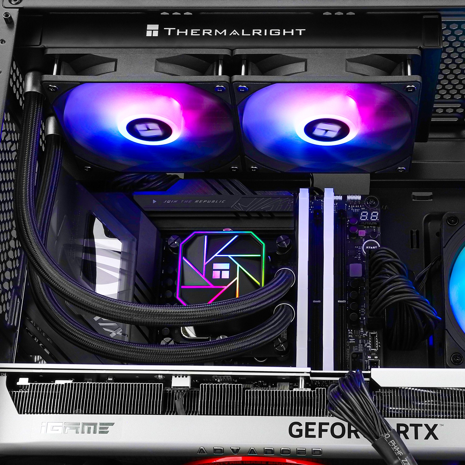 Thermalright Aqua Elite 240 Black Argb V3 AIO CPU Cooler - additional product image 6