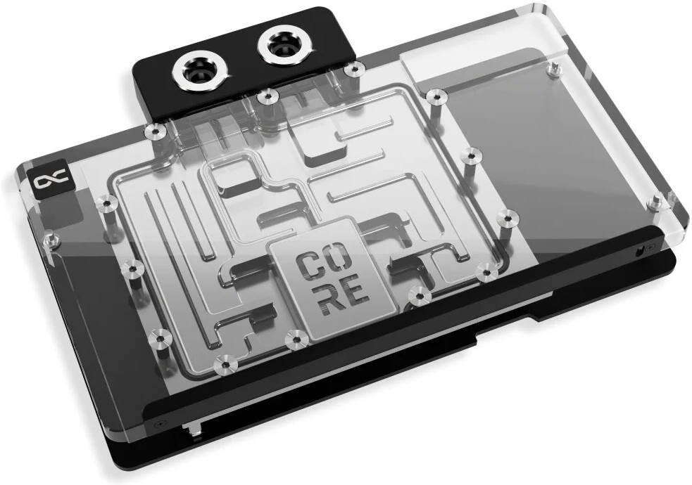 Alphacool Core RX 9070 XT Red Devil GPU Waterblock with backplate - ALPHACOOL product image