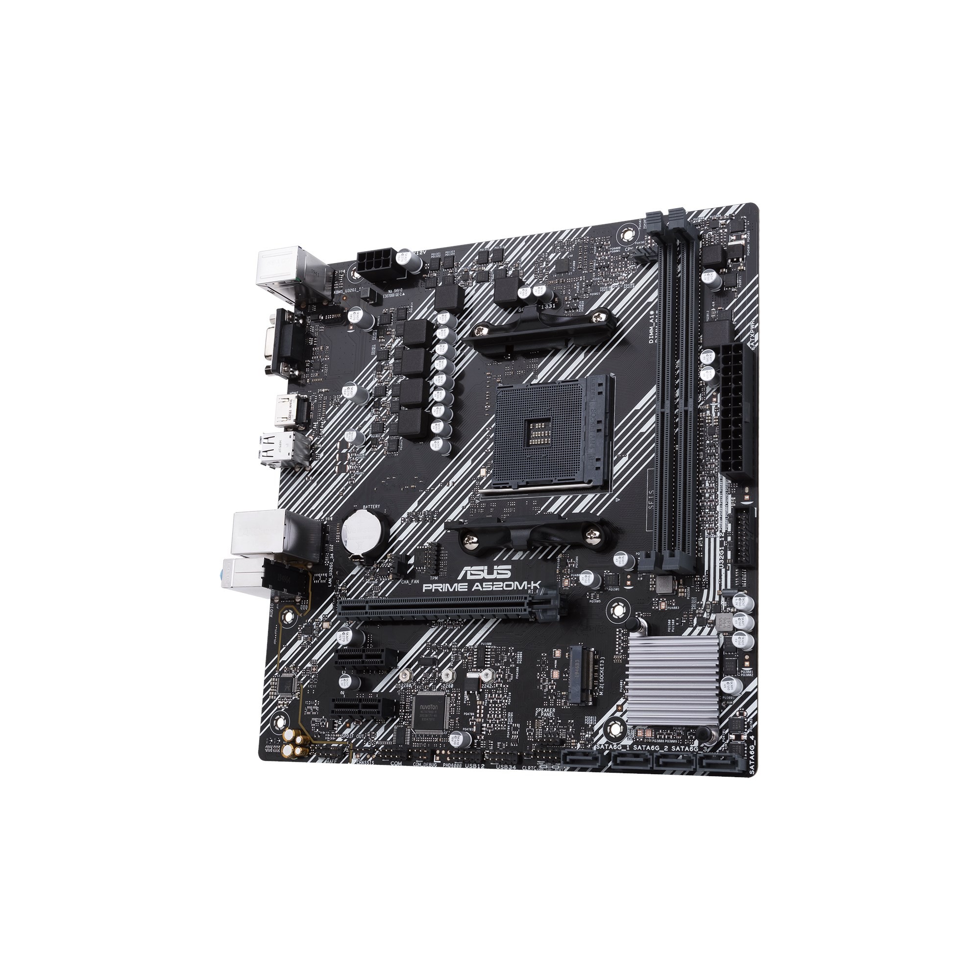 ASUS PRIME A520M-K MICRO-ATX AMD AM4 2X DDR4 DIMM 1XD-SUB 1X - additional product image 4