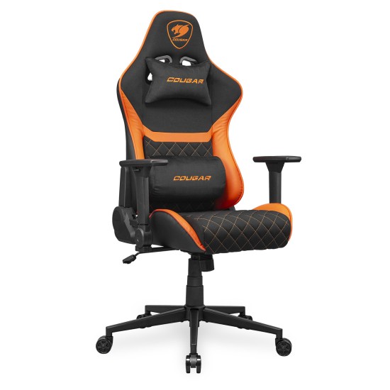 Cougar Armor One V2 Fabric Gaming Chair (Black/Orange) - additional product image 2