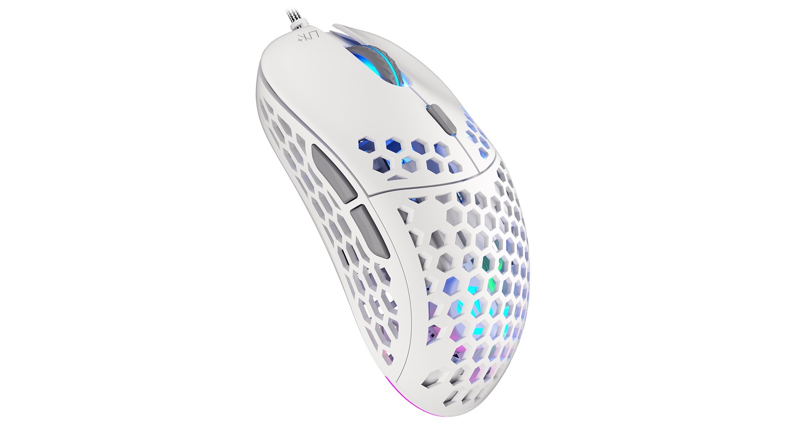 Endorfy LIX Plus PMW3370 Onyx White Wired Gaming Mouse - ENDORFY product image
