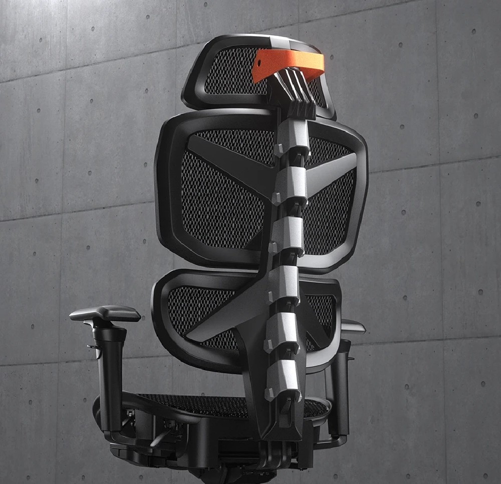 Cougar Terminator Air Executive Ergonomic Office Chair (3D Adjustable Headrest | 3D Hyperrotation Armrests | Dynamic Adaptive Support | Mesh) - additional product image 12