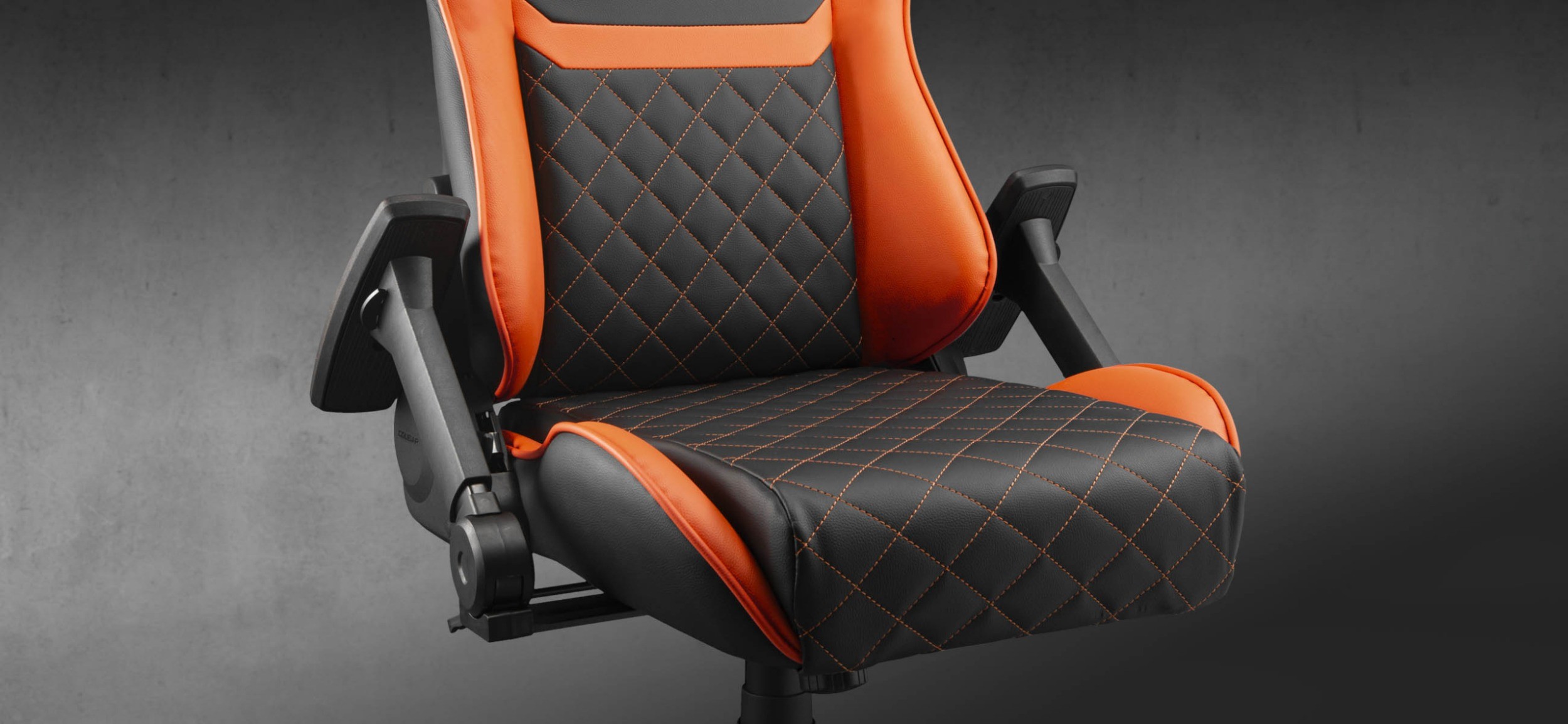 Cougar Armor One V2 Fabric Gaming Chair (Black/Orange) - additional product image 11