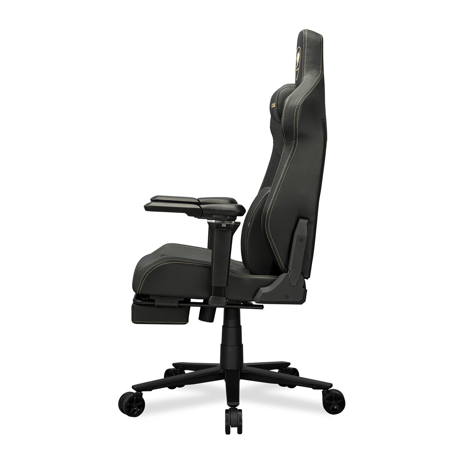 Cougar Armor EVO M GOLD | Gaming Chair with 5D Armrests & Footrest | Gold/Black - additional product image 5