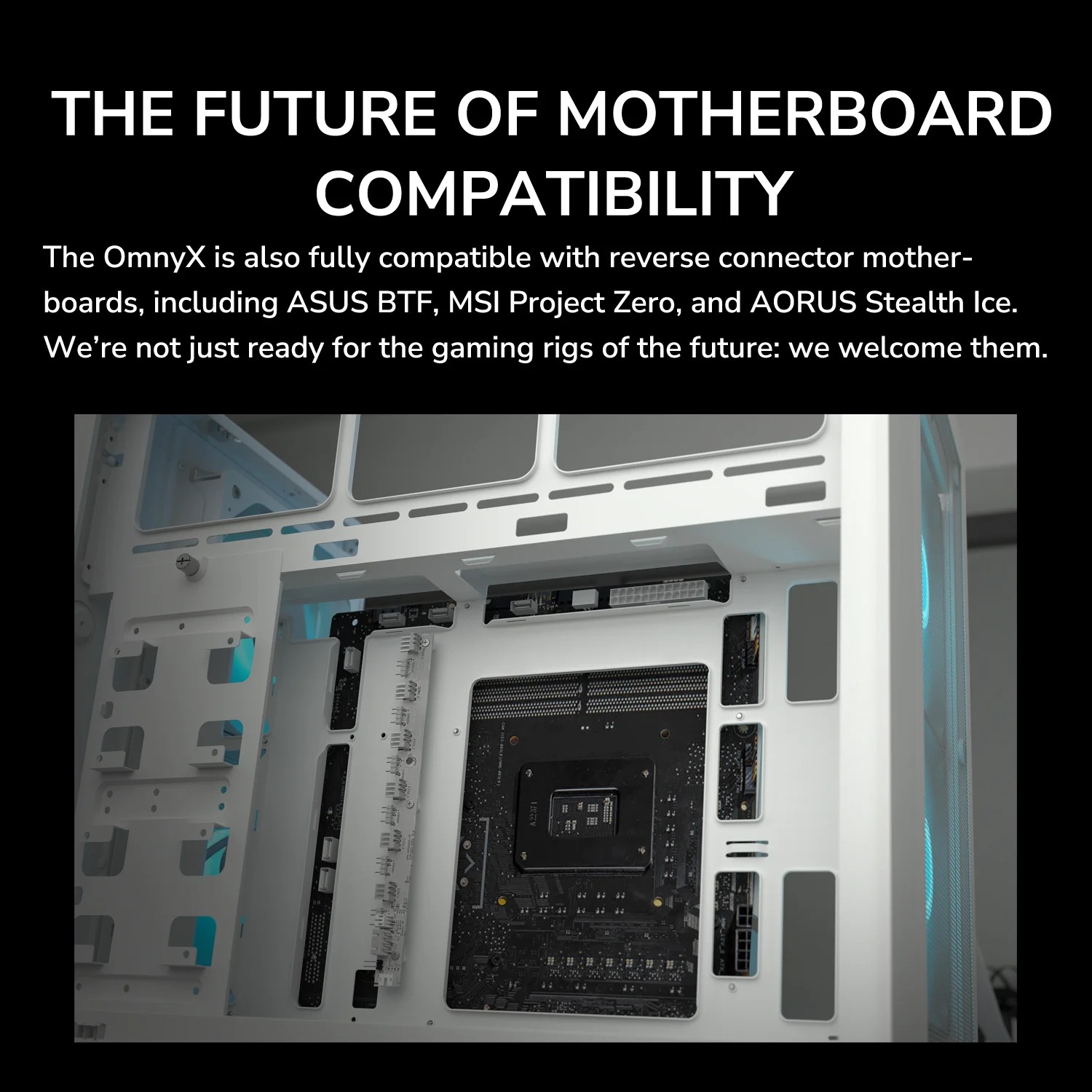 Cougar OmnyX | ATX Mid-Tower Case with 4x 160mm ARGB PWM Fans | Black - additional product image 15